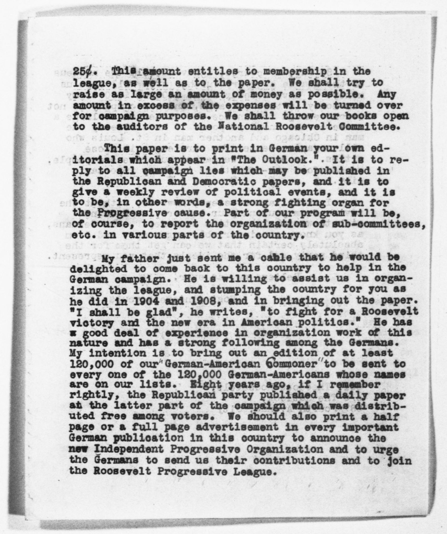 Scanned image of the current content page