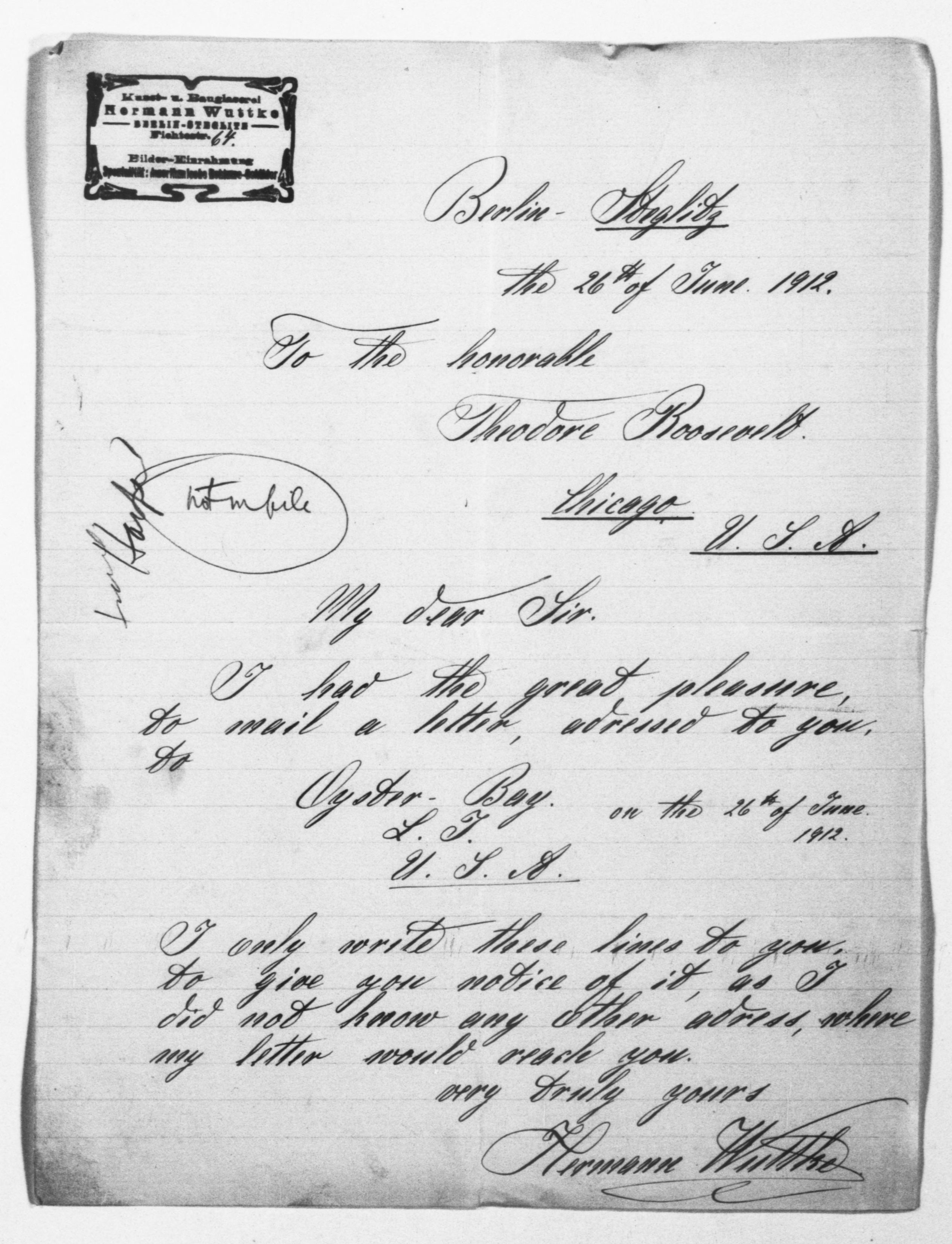 Scanned image of the current content page