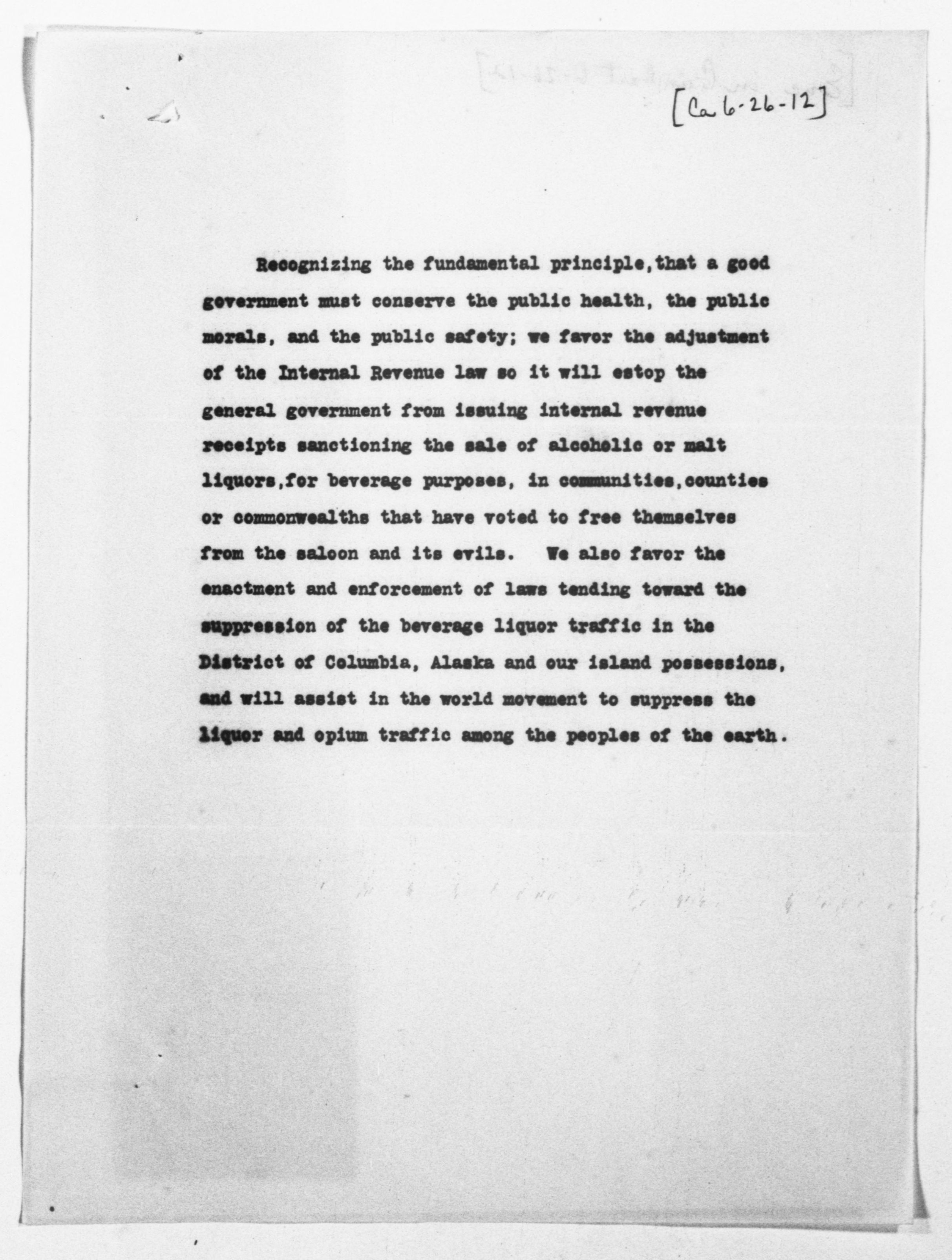 Scanned image of the current content page