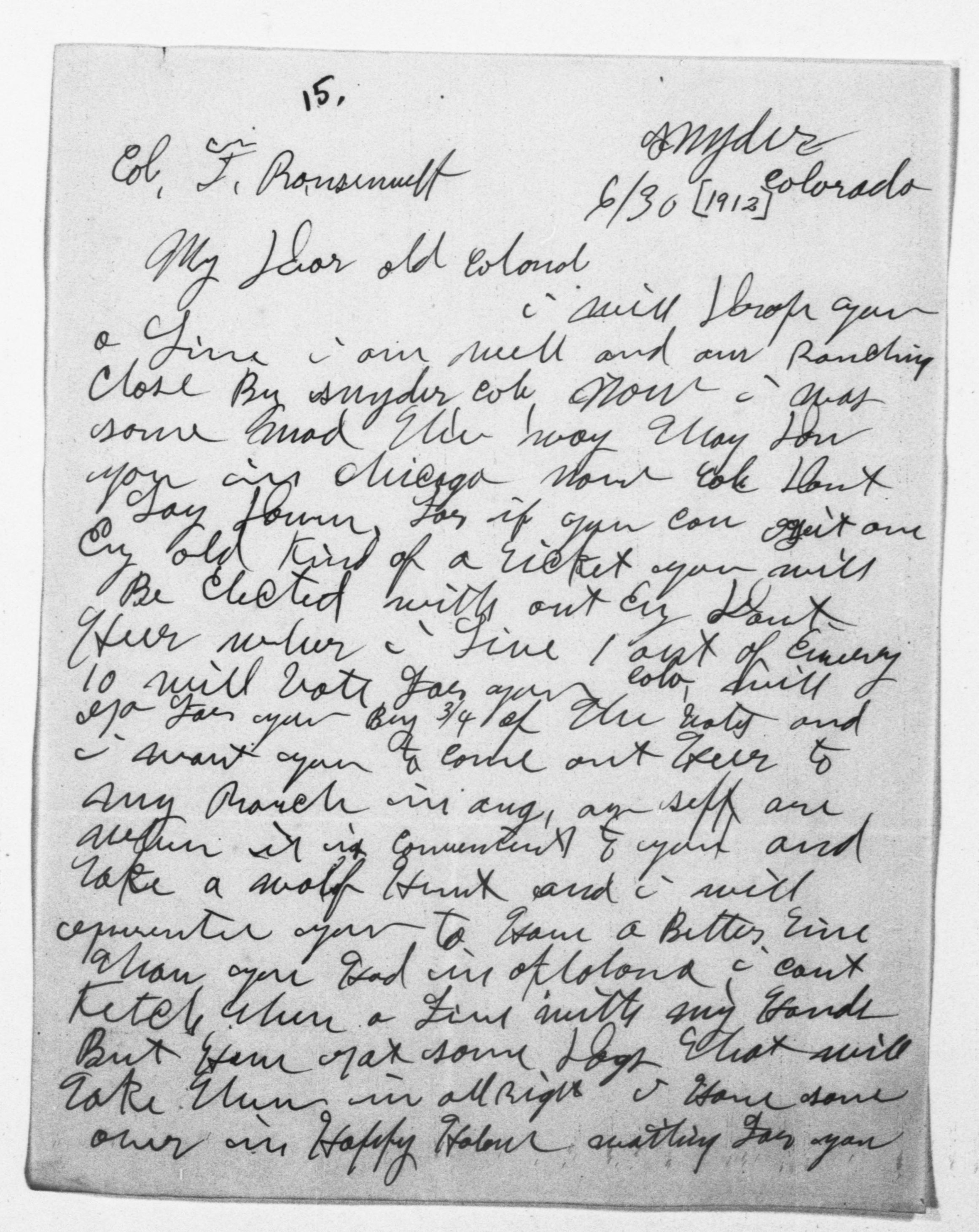 Scanned image of the current content page