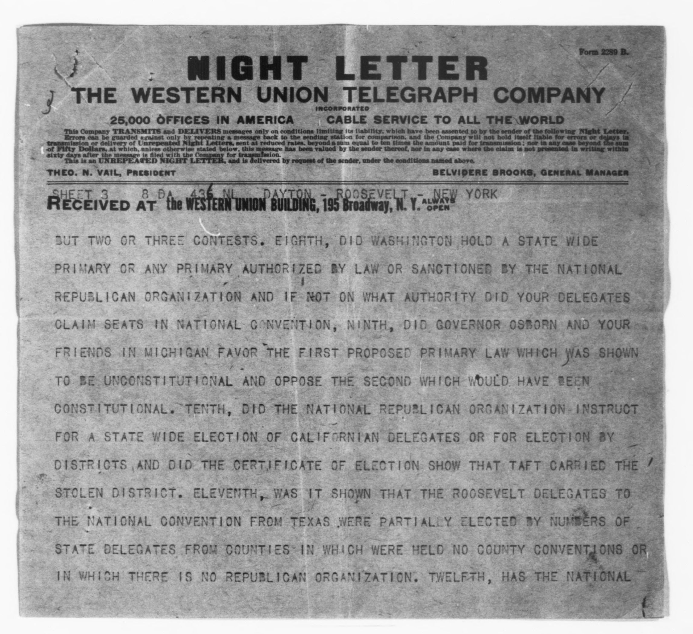 Scanned image of the current content page