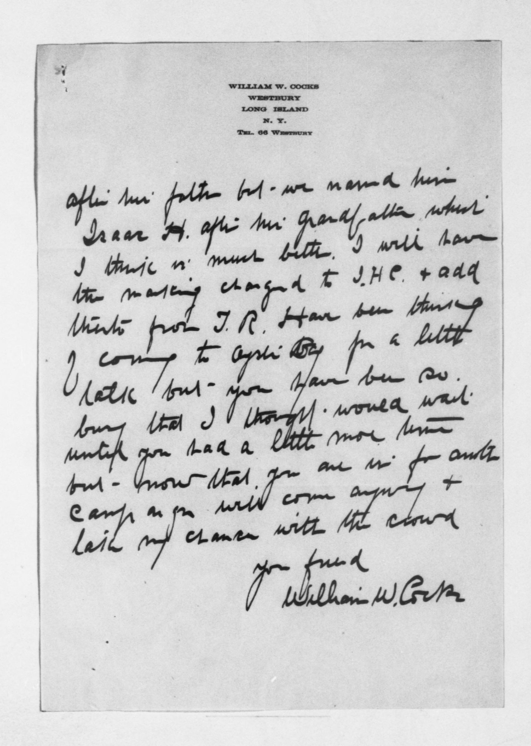 Scanned image of the current content page