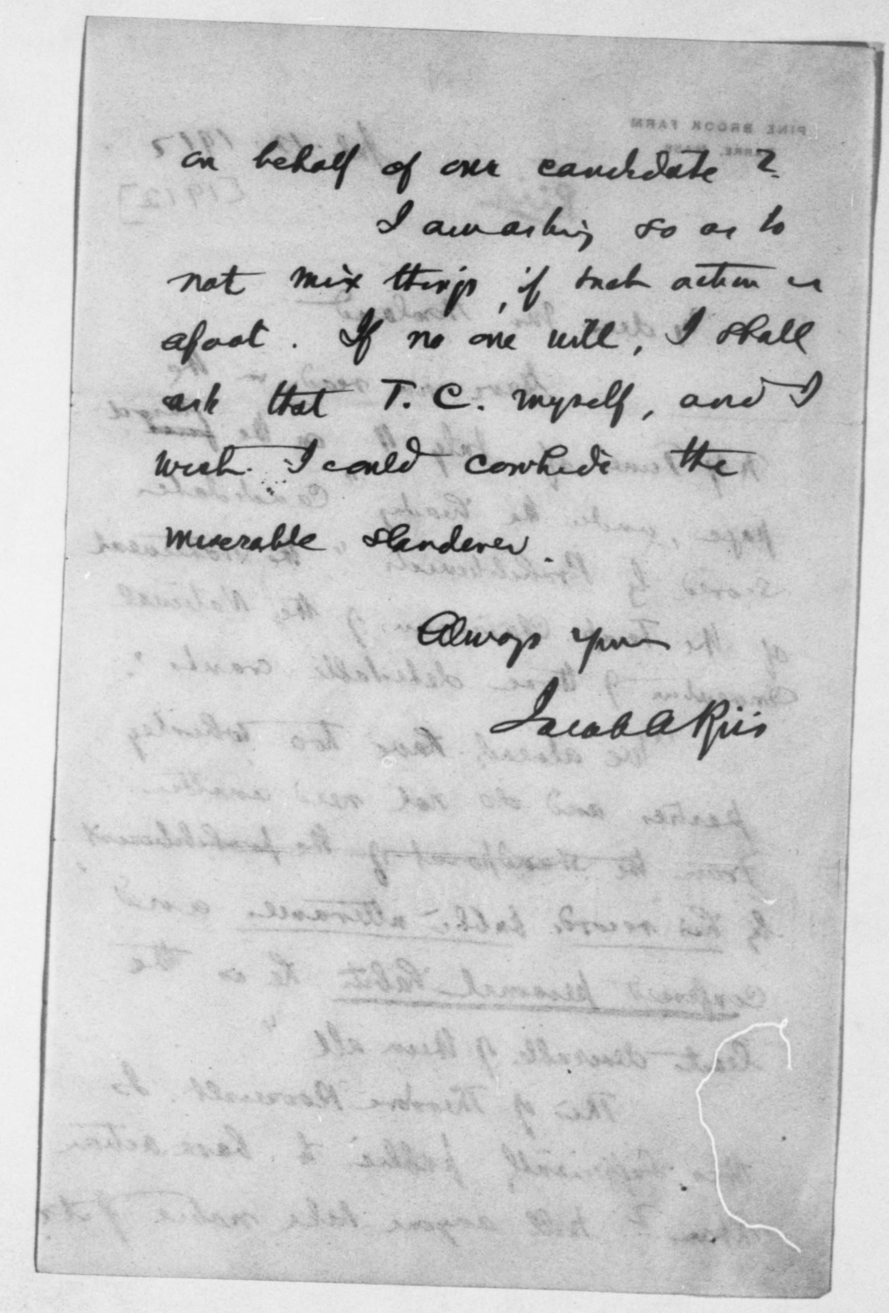 Scanned image of the current content page