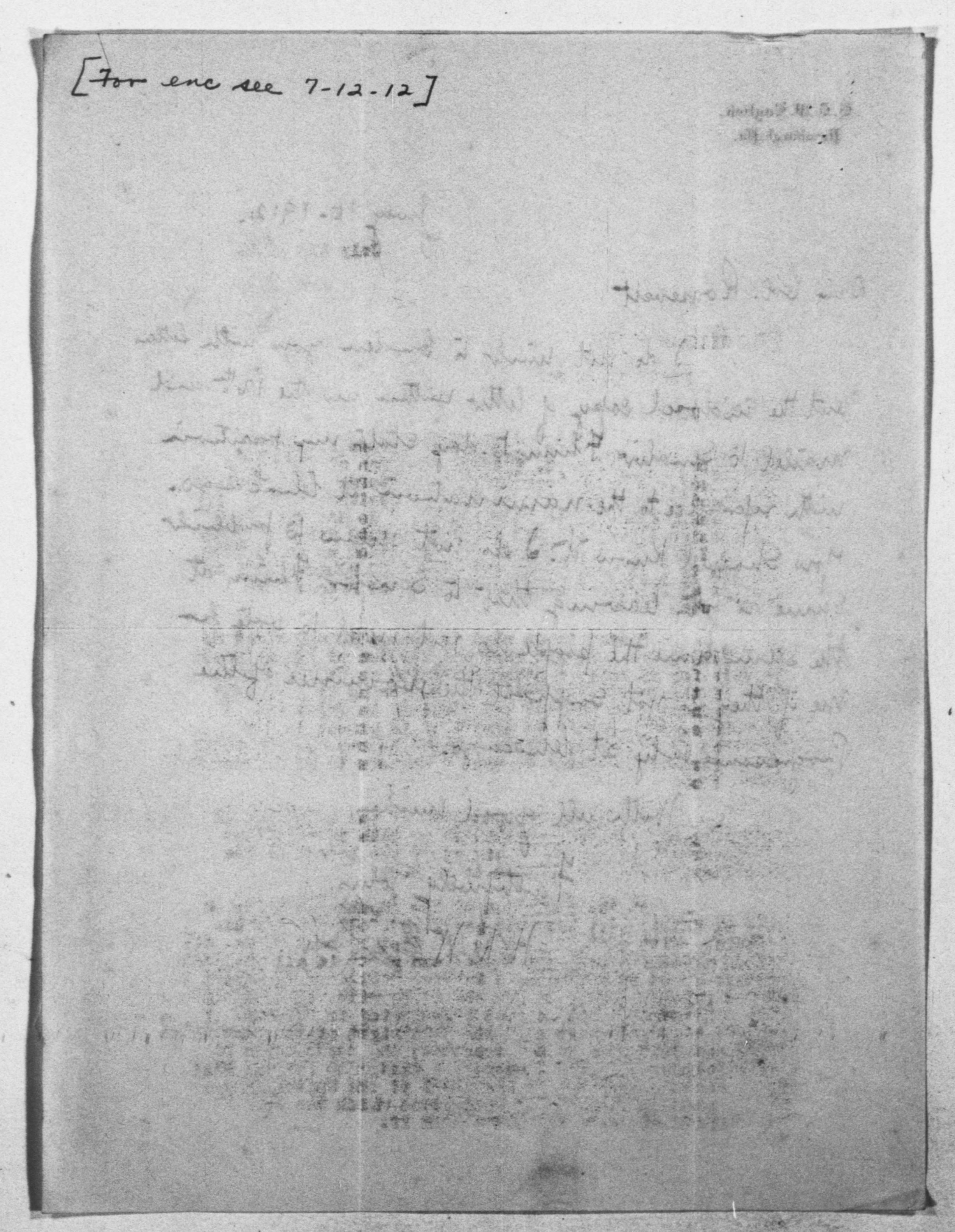 Scanned image of the current content page