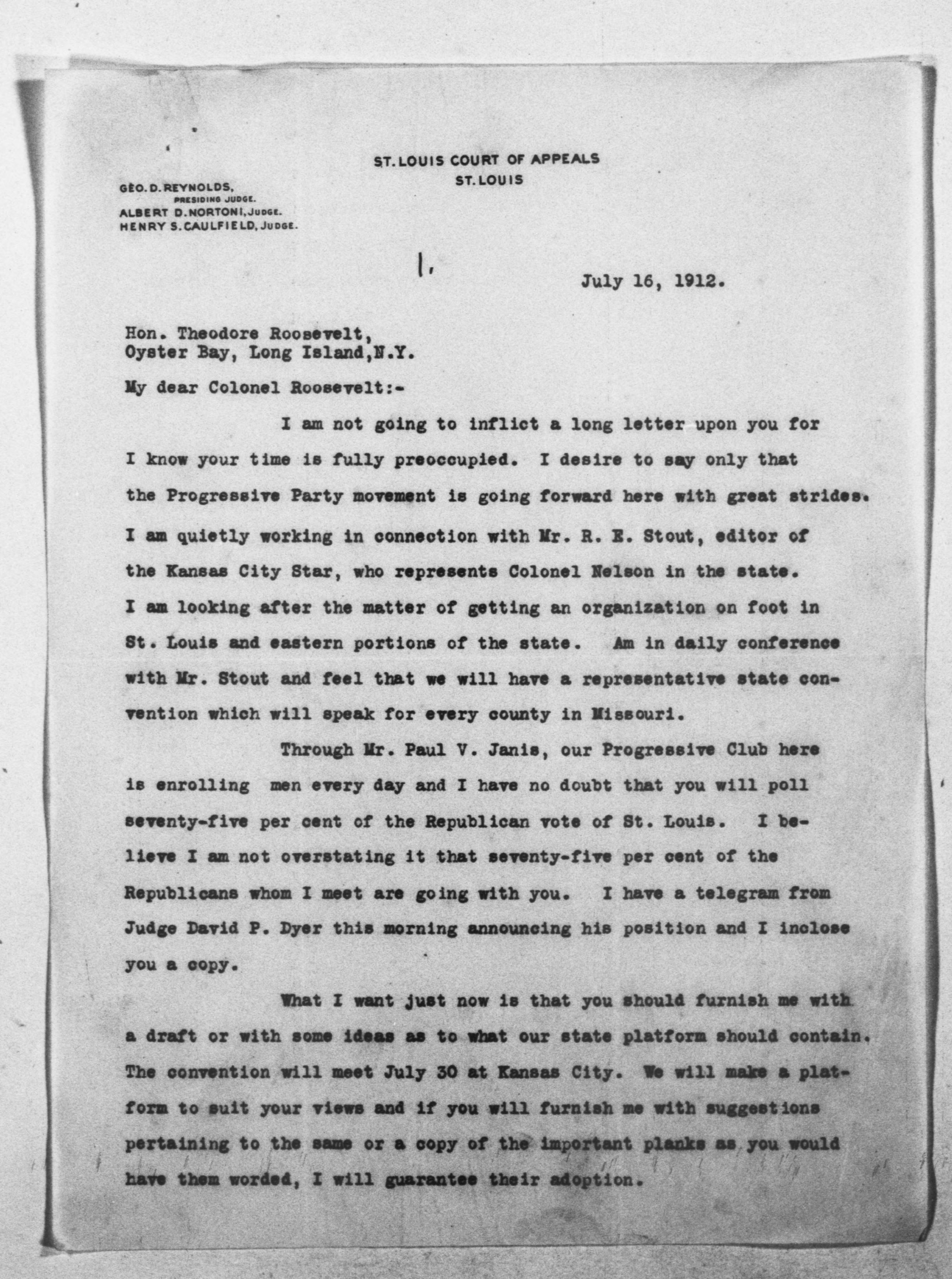 Scanned image of the current content page