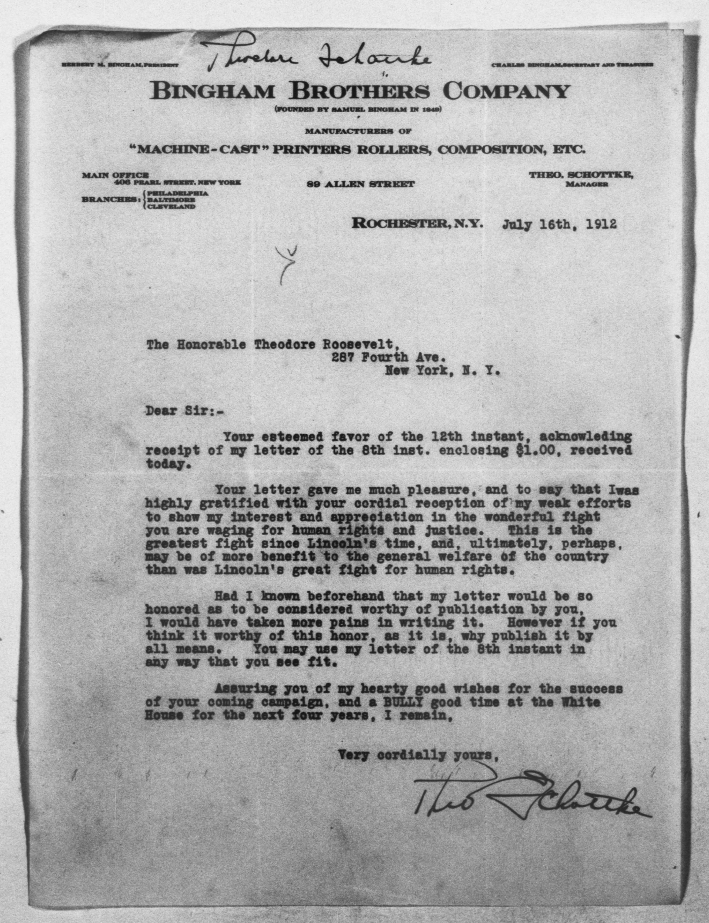 Scanned image of the current content page