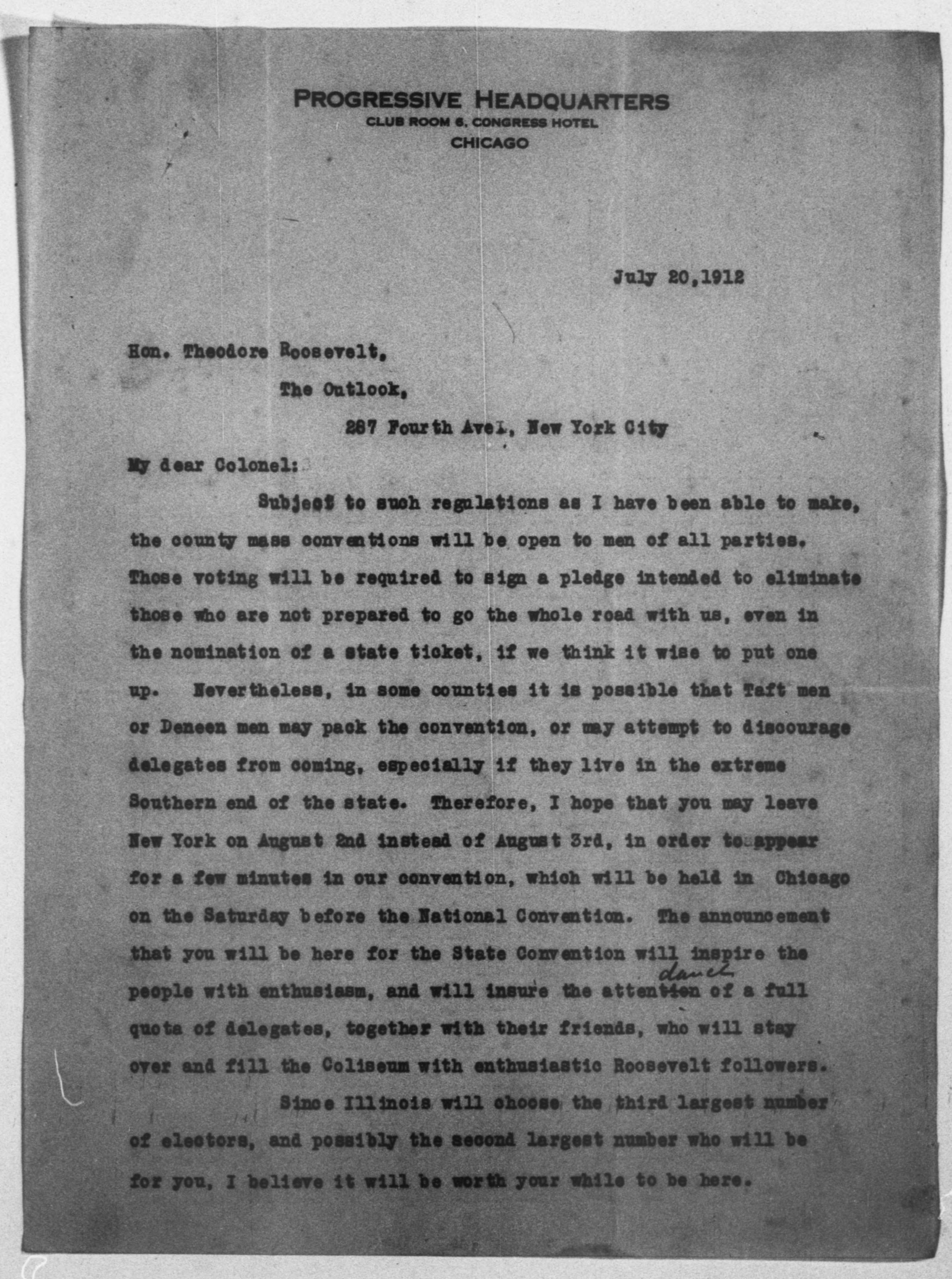 Scanned image of the current content page