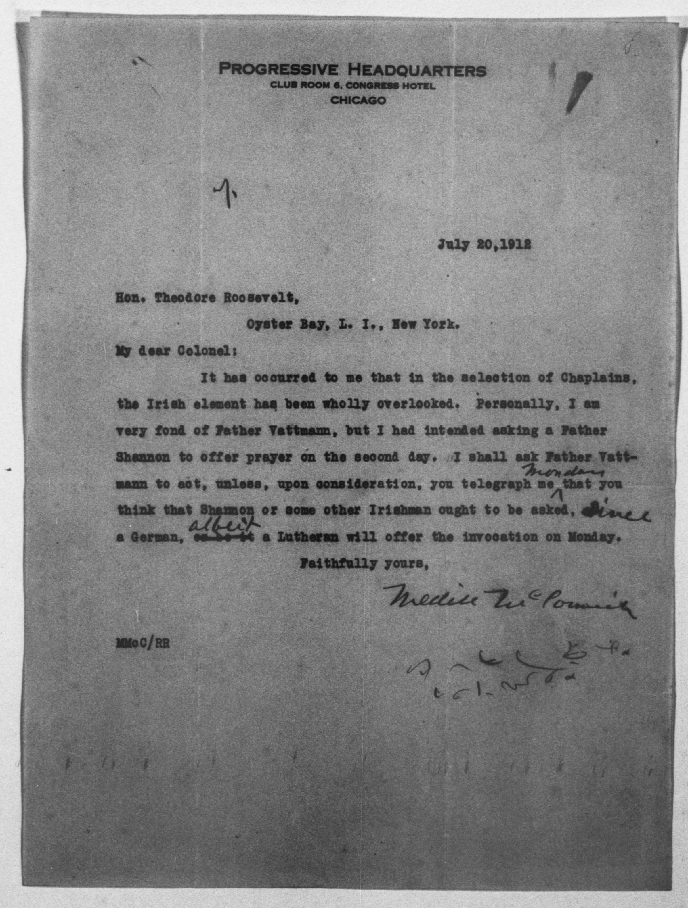 Scanned image of the current content page