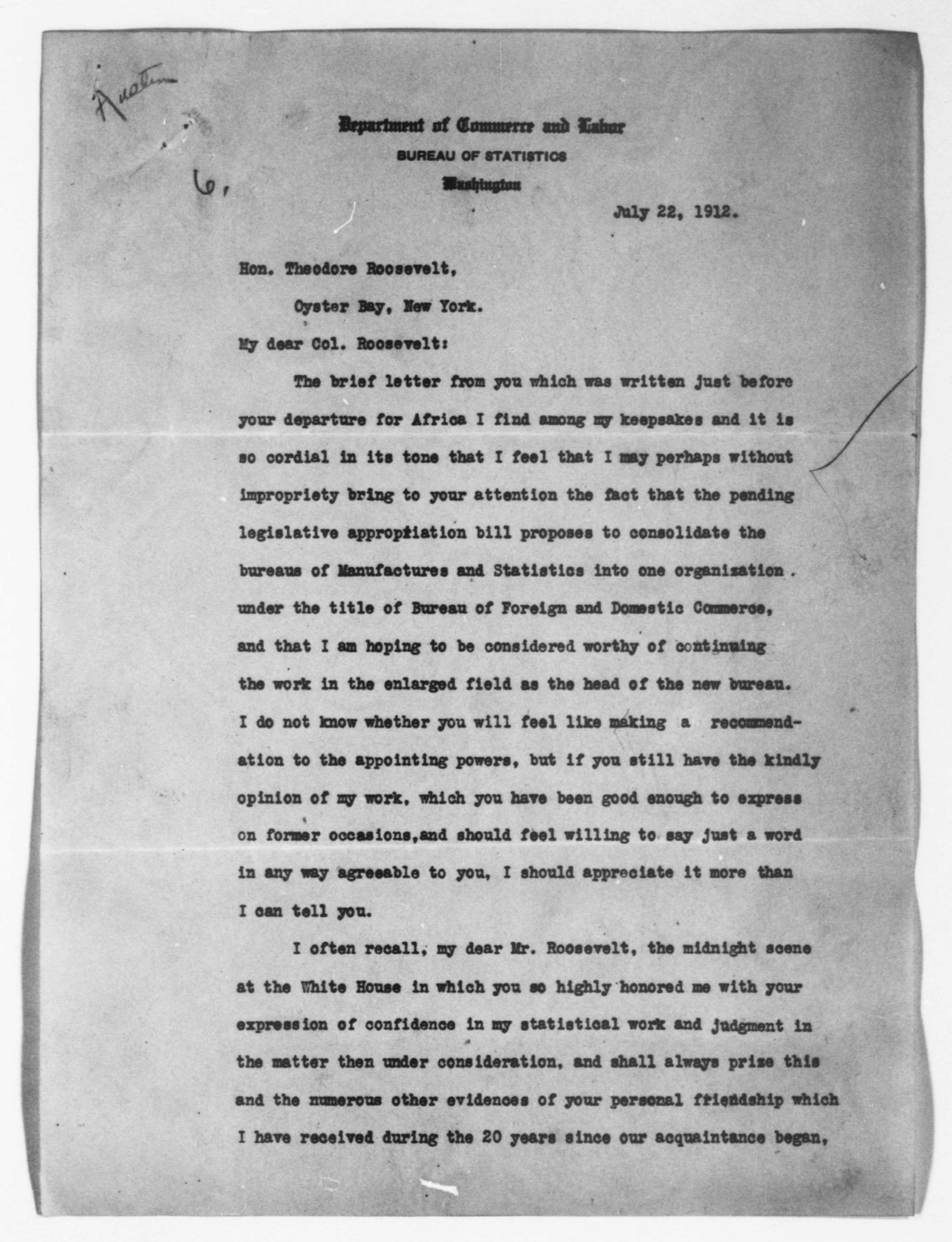 Scanned image of the current content page