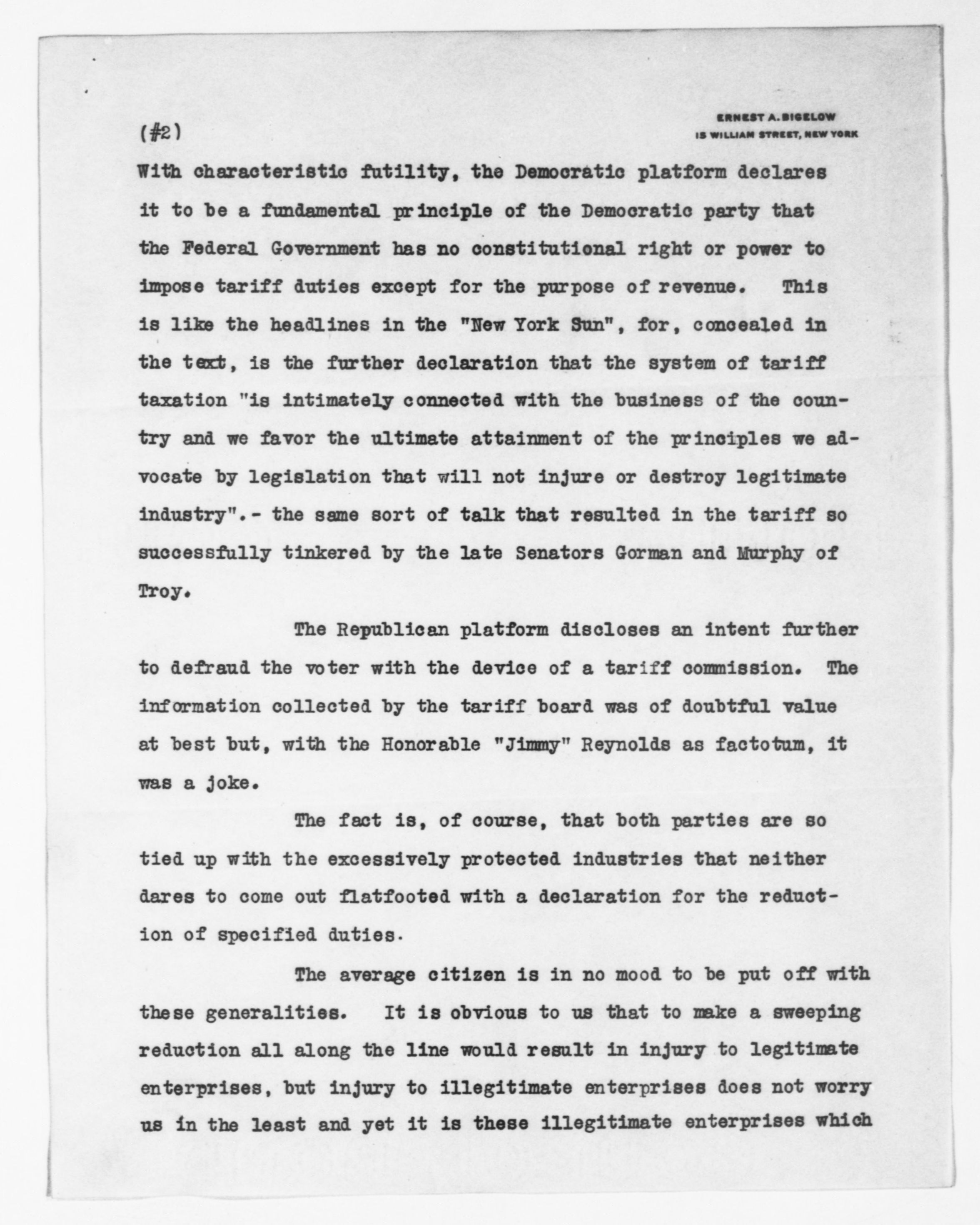 Scanned image of the current content page