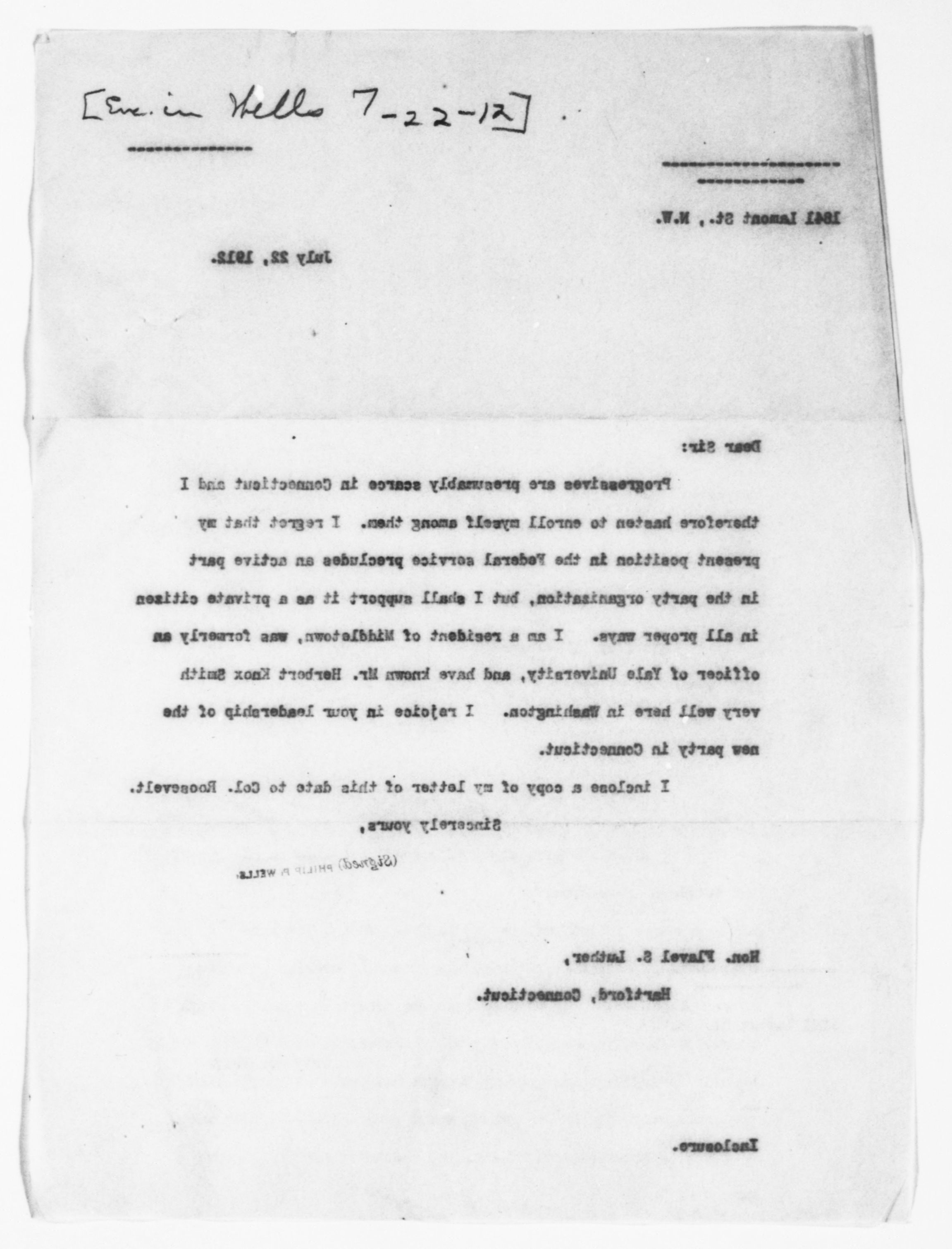 Scanned image of the current content page