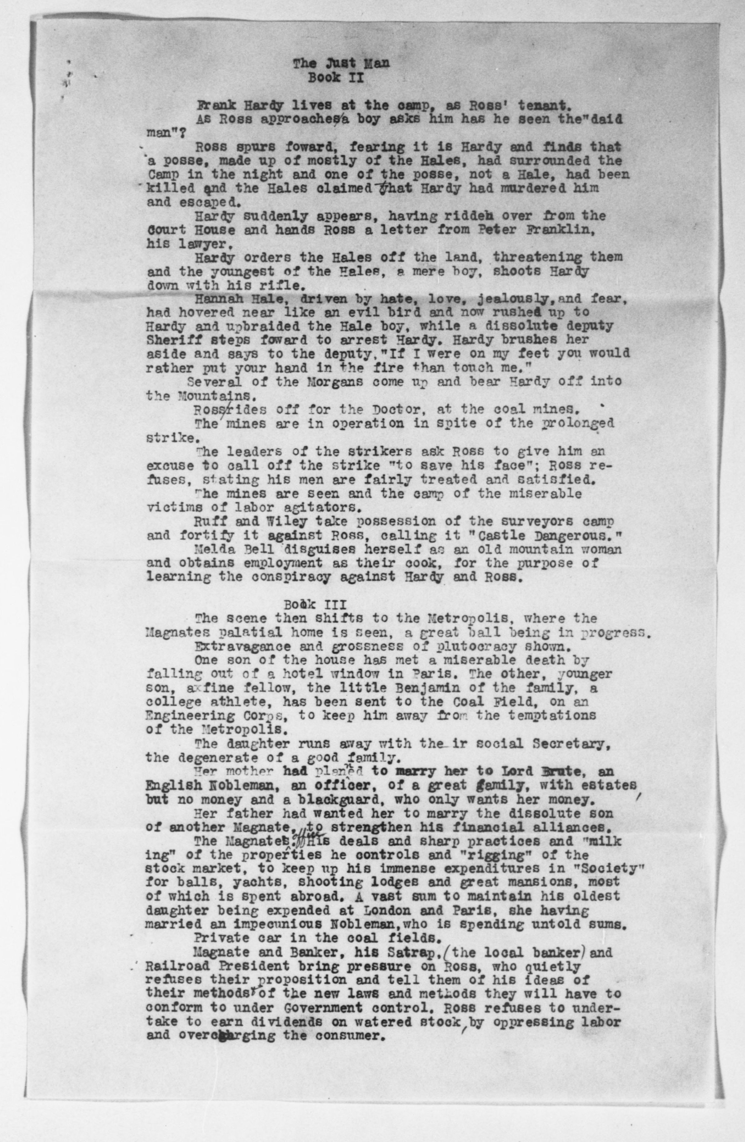 Scanned image of the current content page