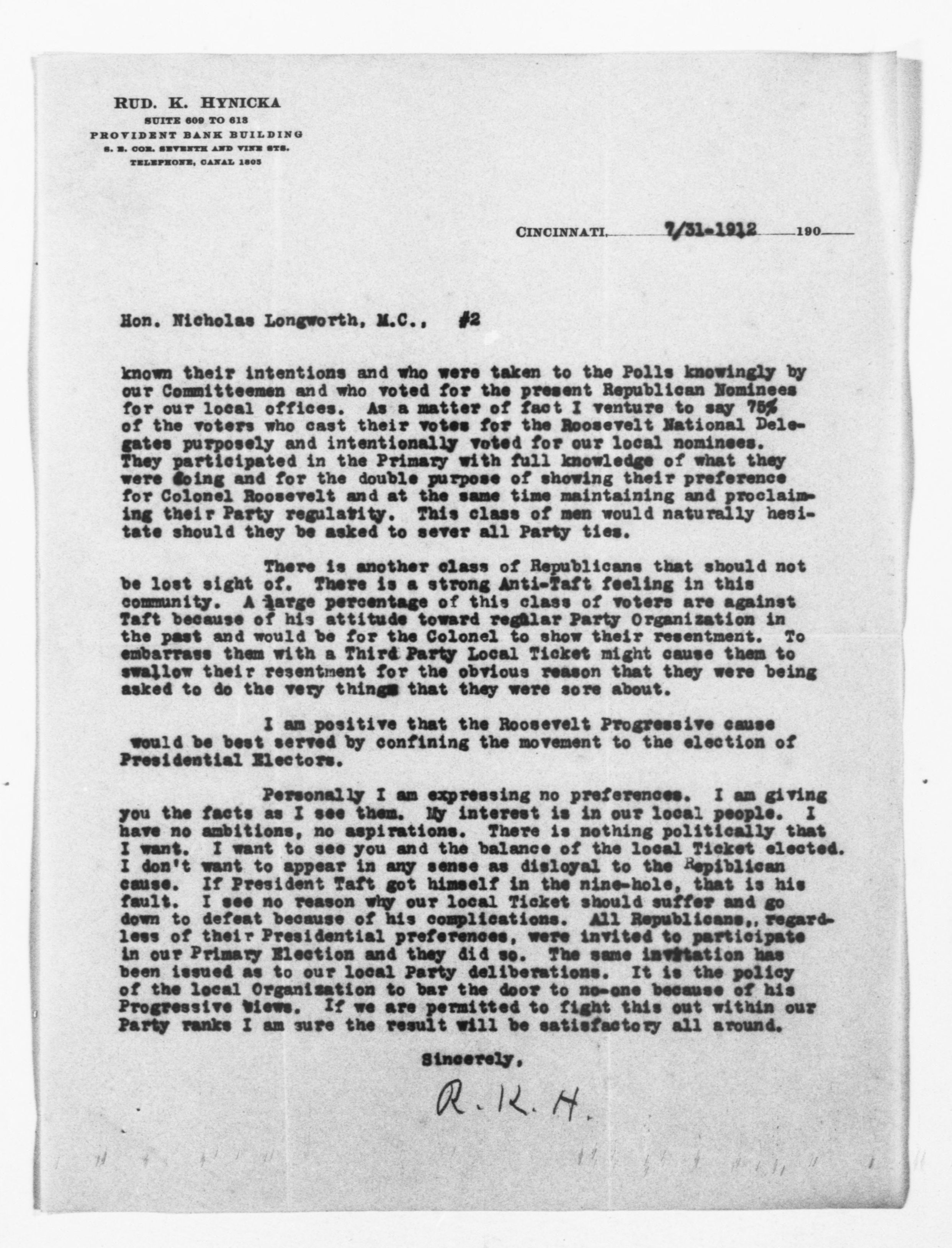 Scanned image of the current content page