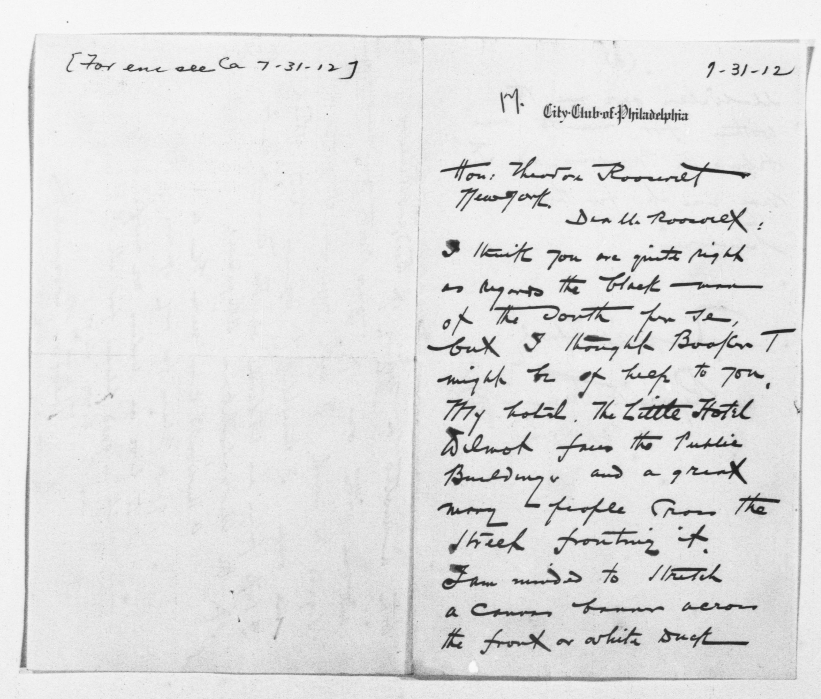 Scanned image of the current content page