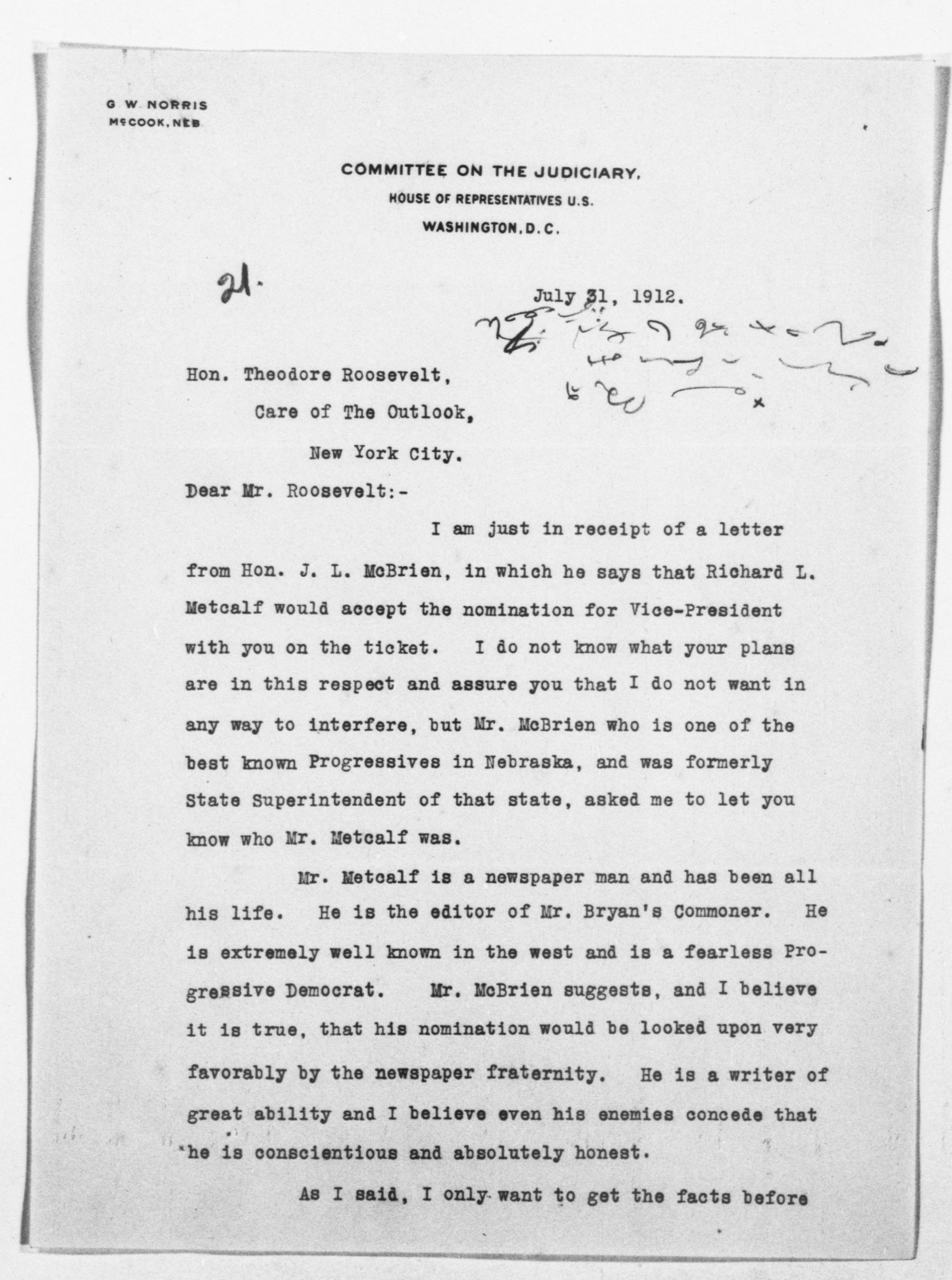 Scanned image of the current content page