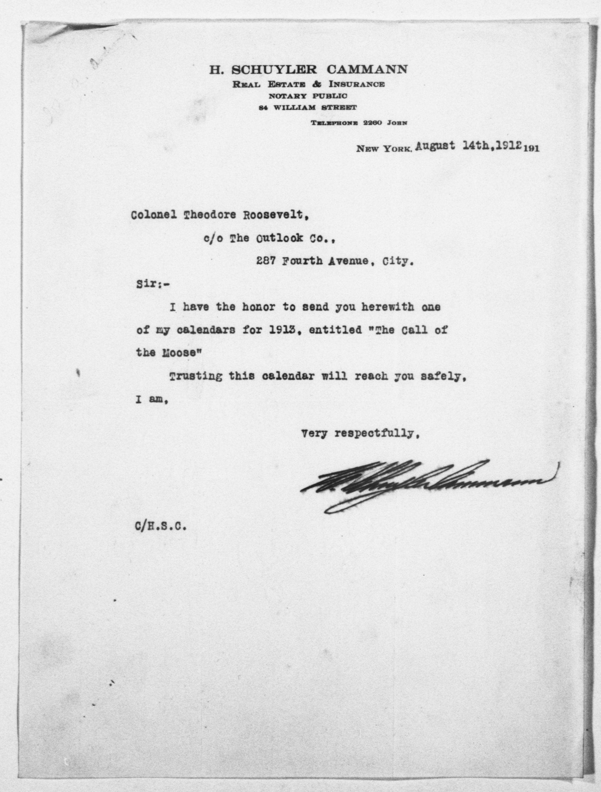 Scanned image of the current content page