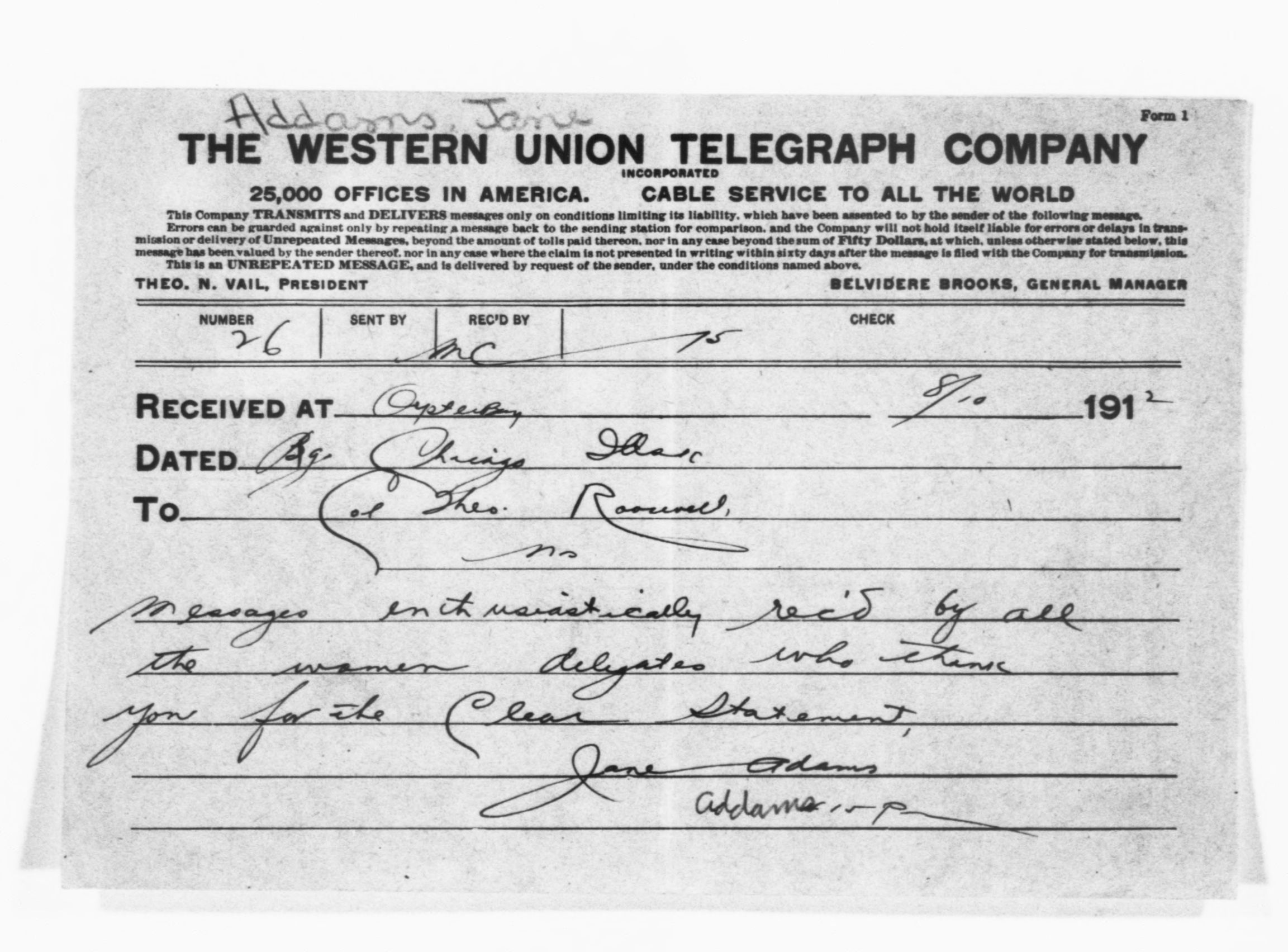 Scanned image of the current content page