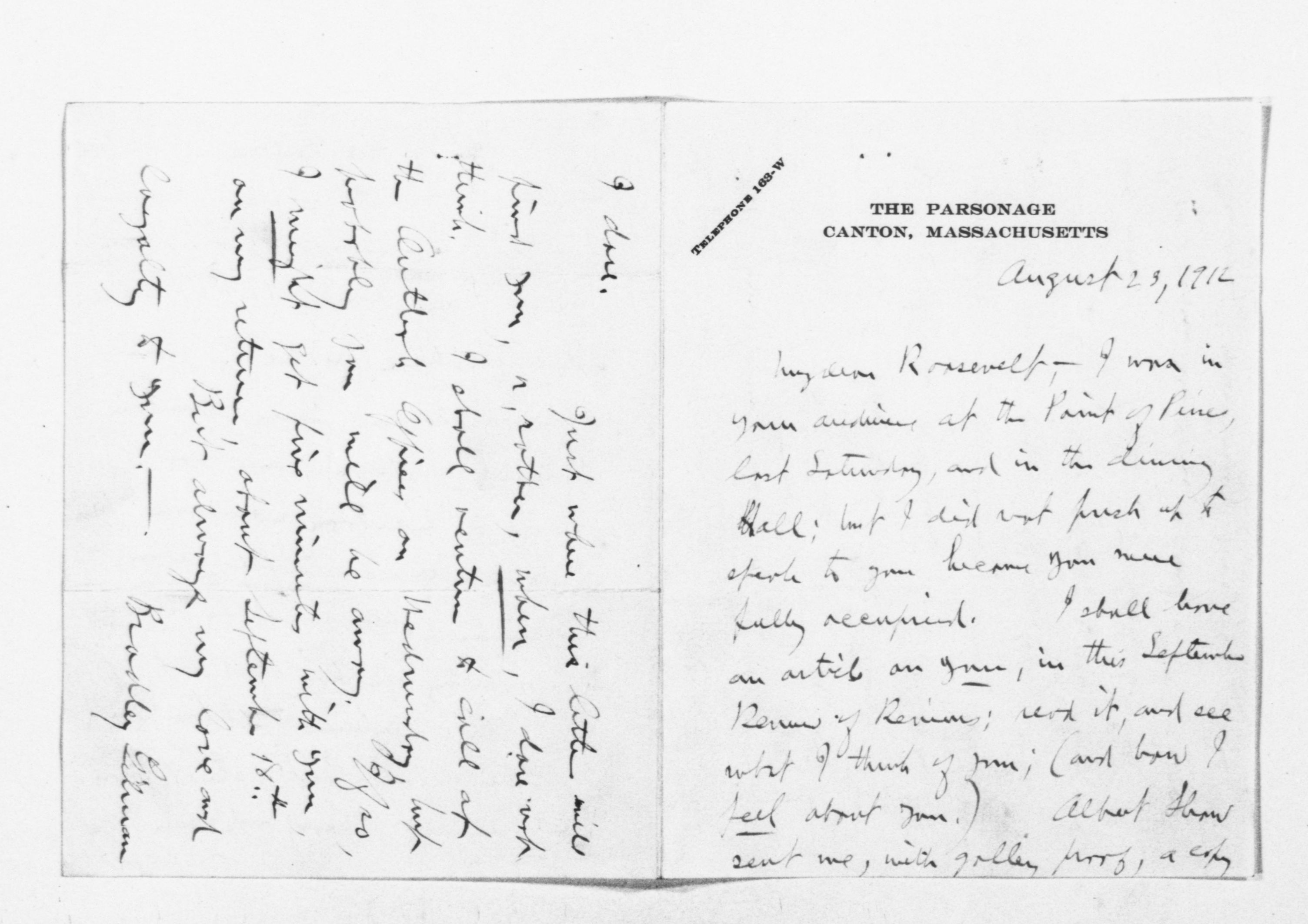 Scanned image of the current content page