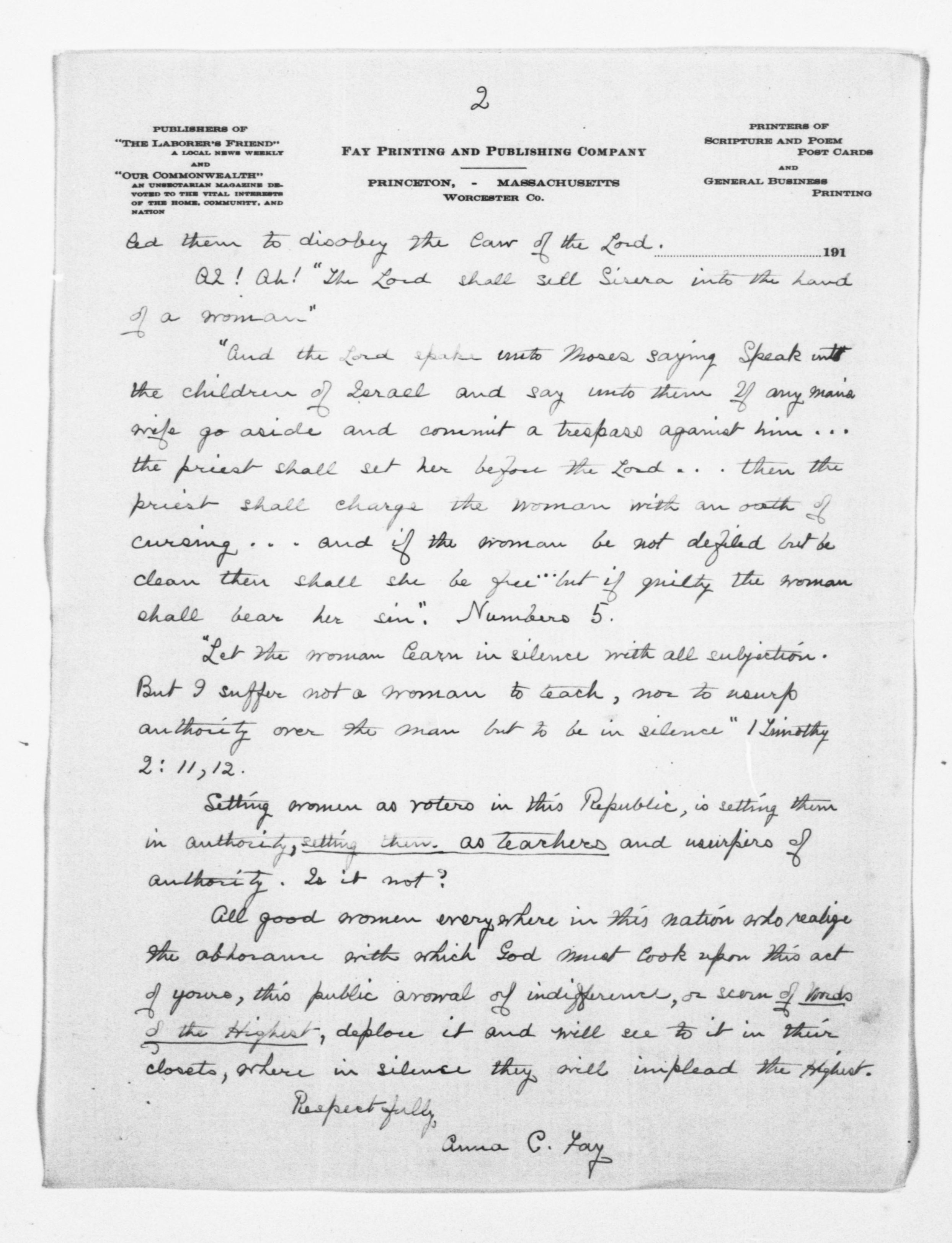 Scanned image of the current content page