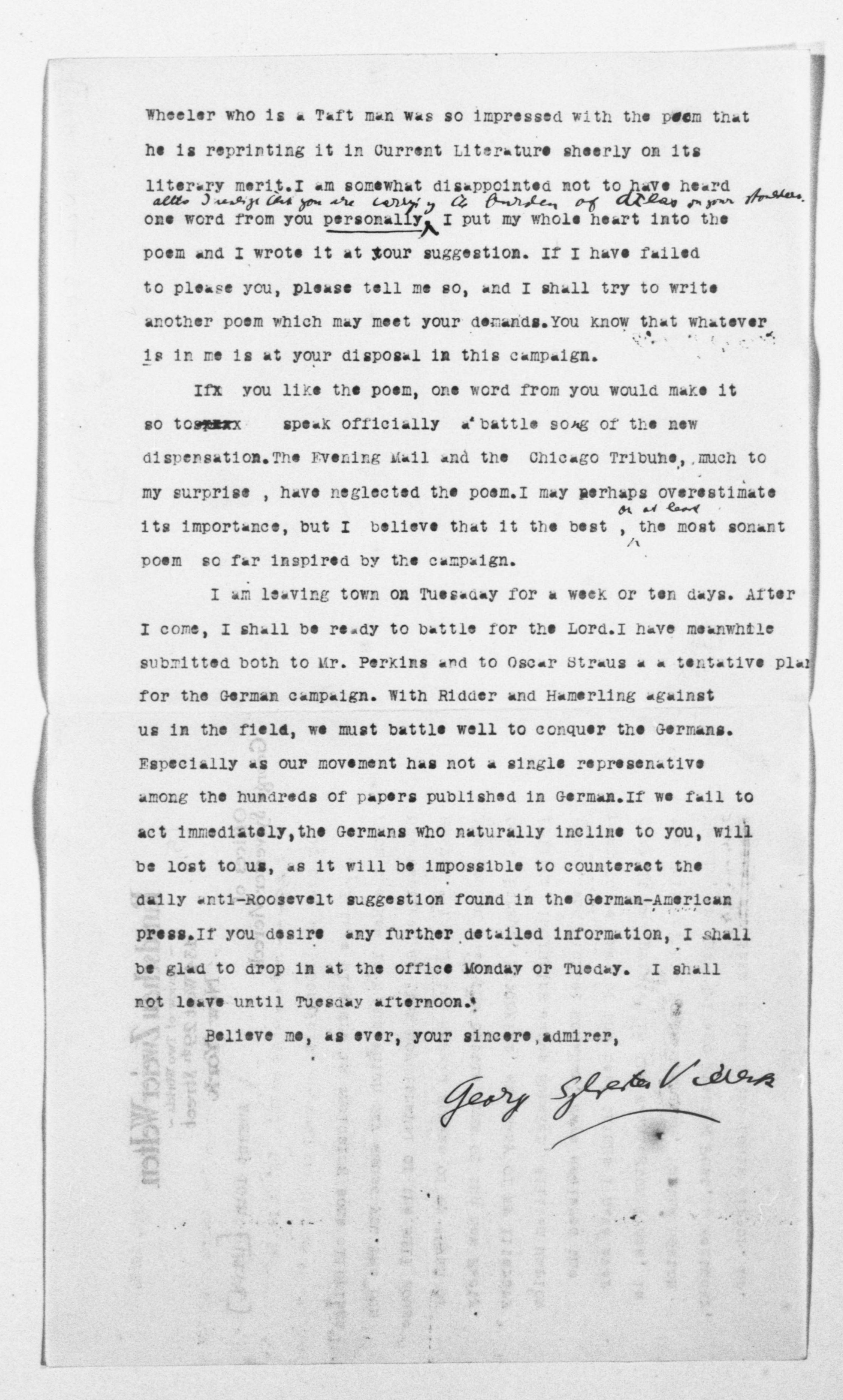 Scanned image of the current content page