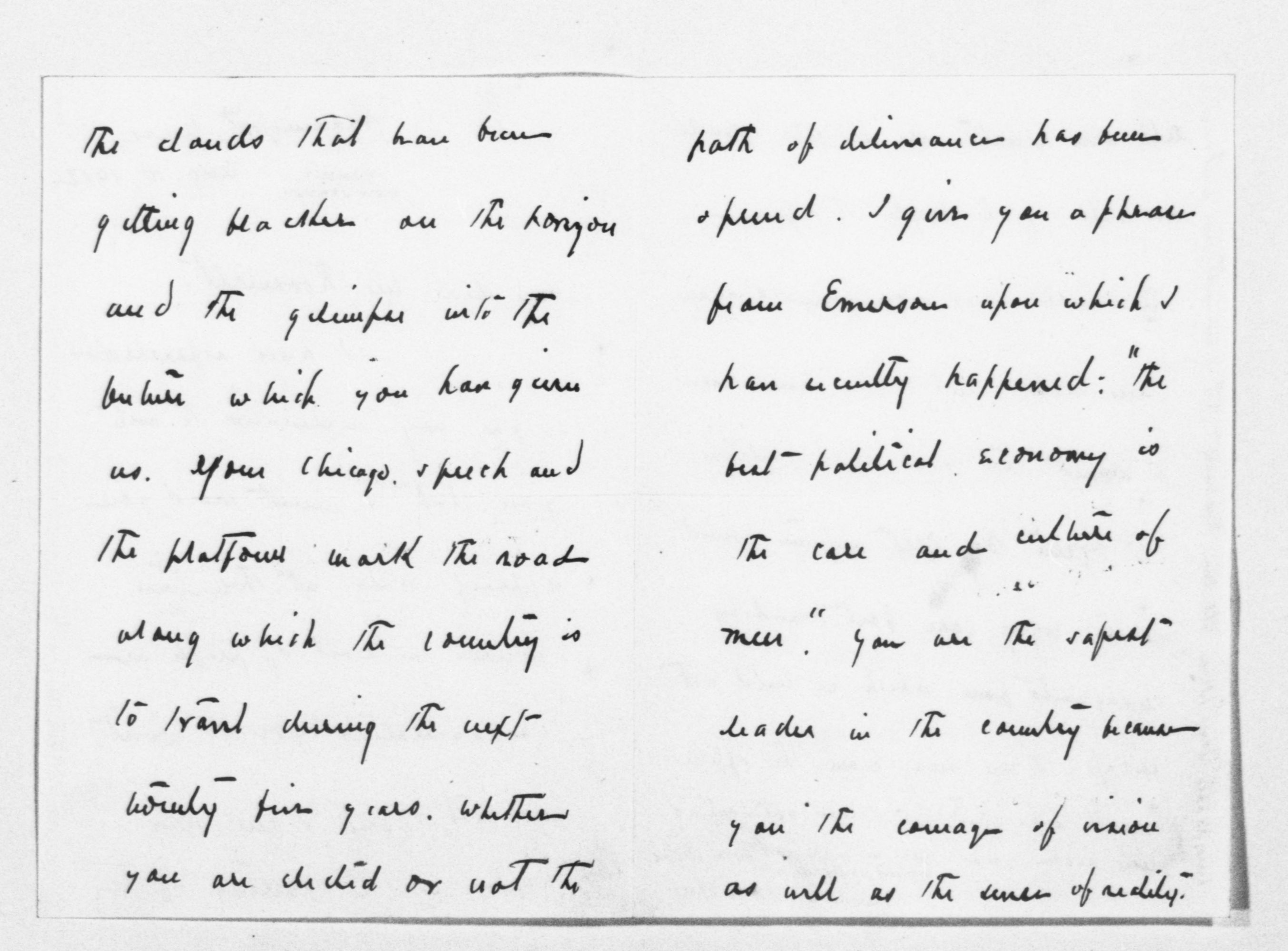 Scanned image of the current content page