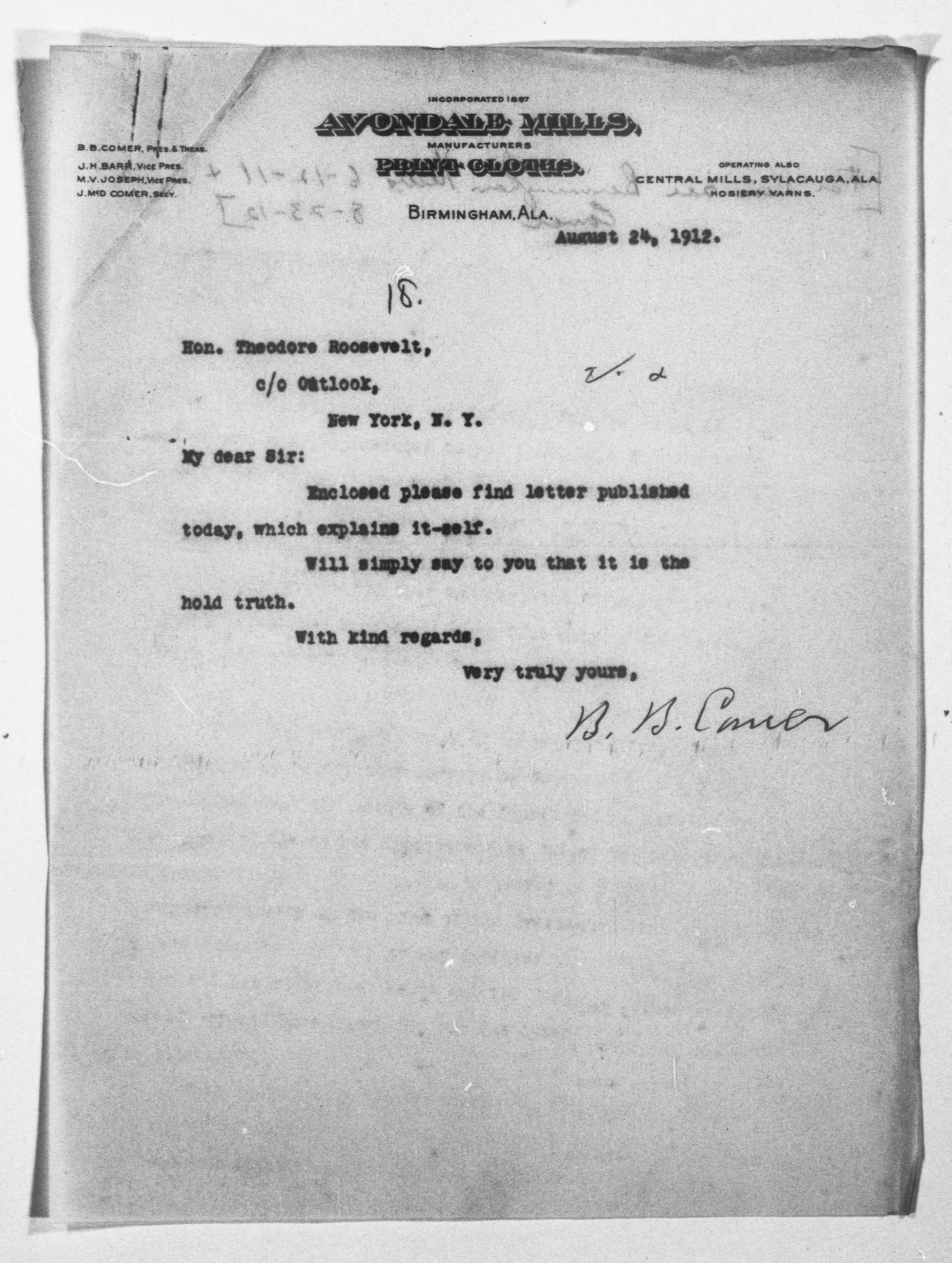 Scanned image of the current content page