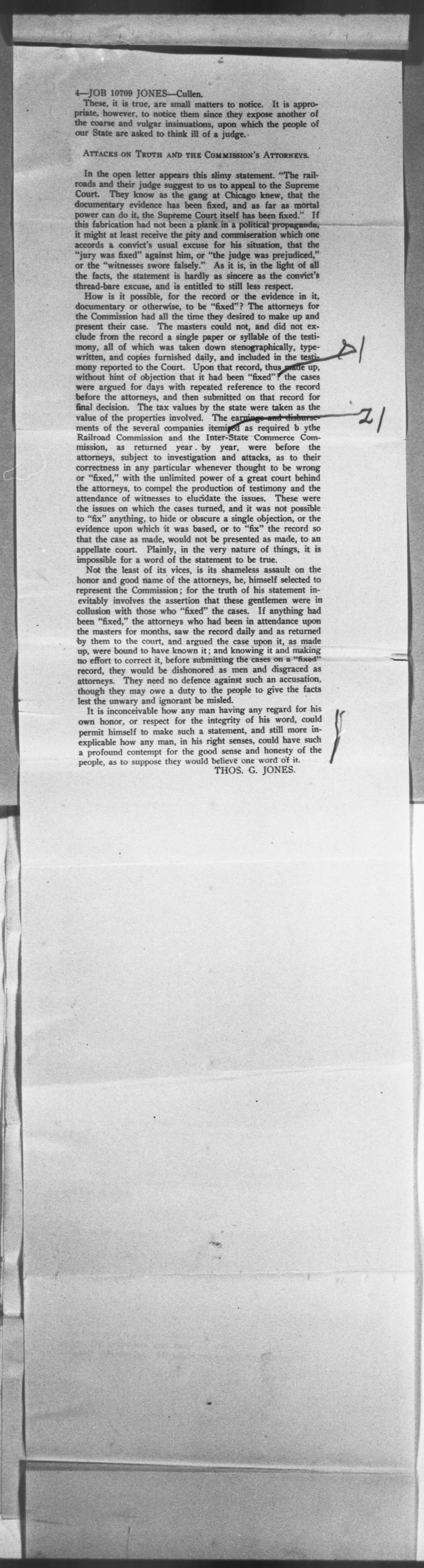 Scanned image of the current content page