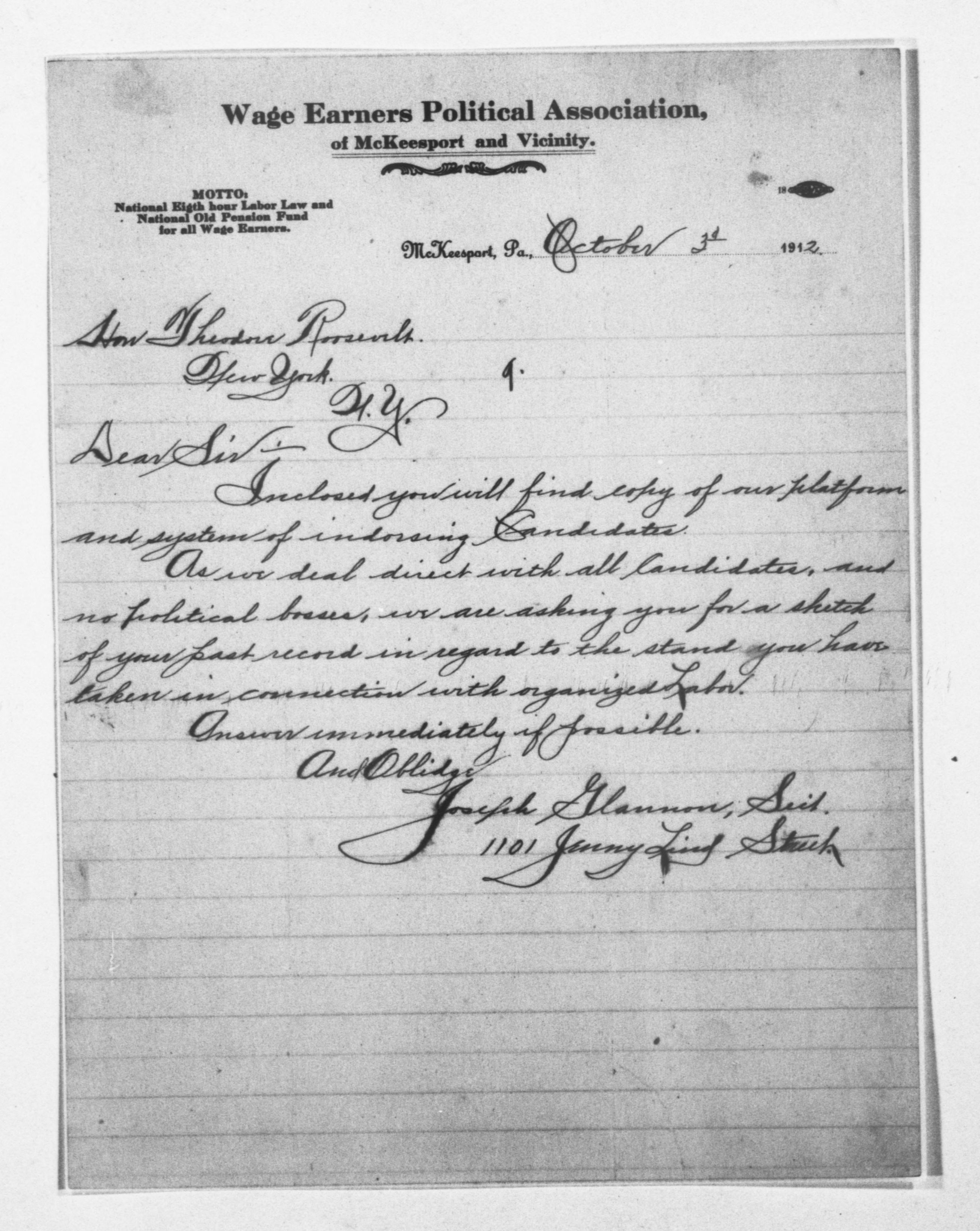 Scanned image of the current content page