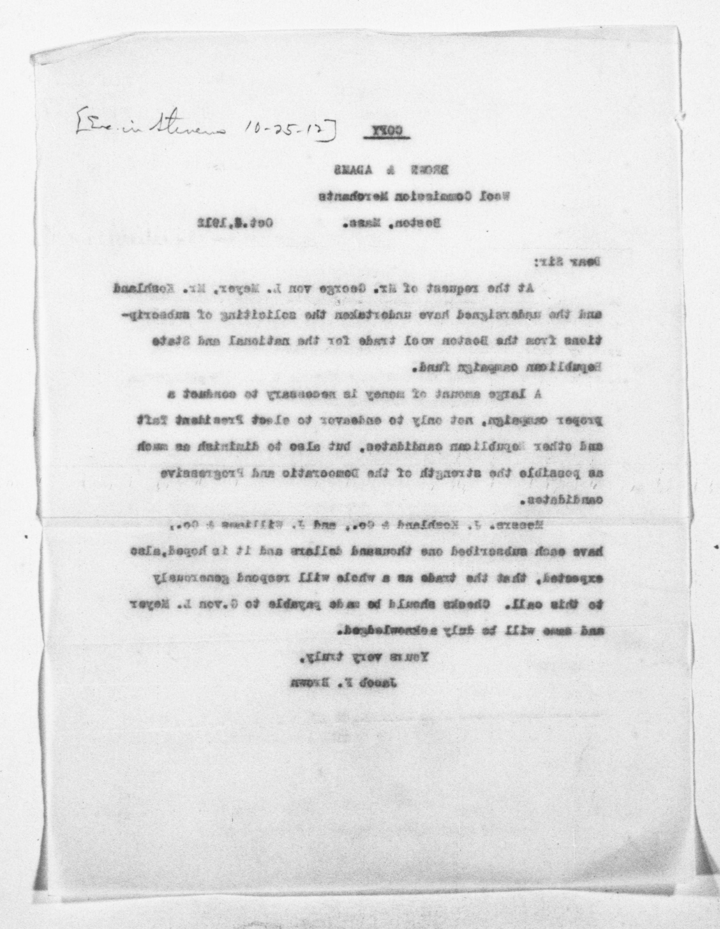 Scanned image of the current content page