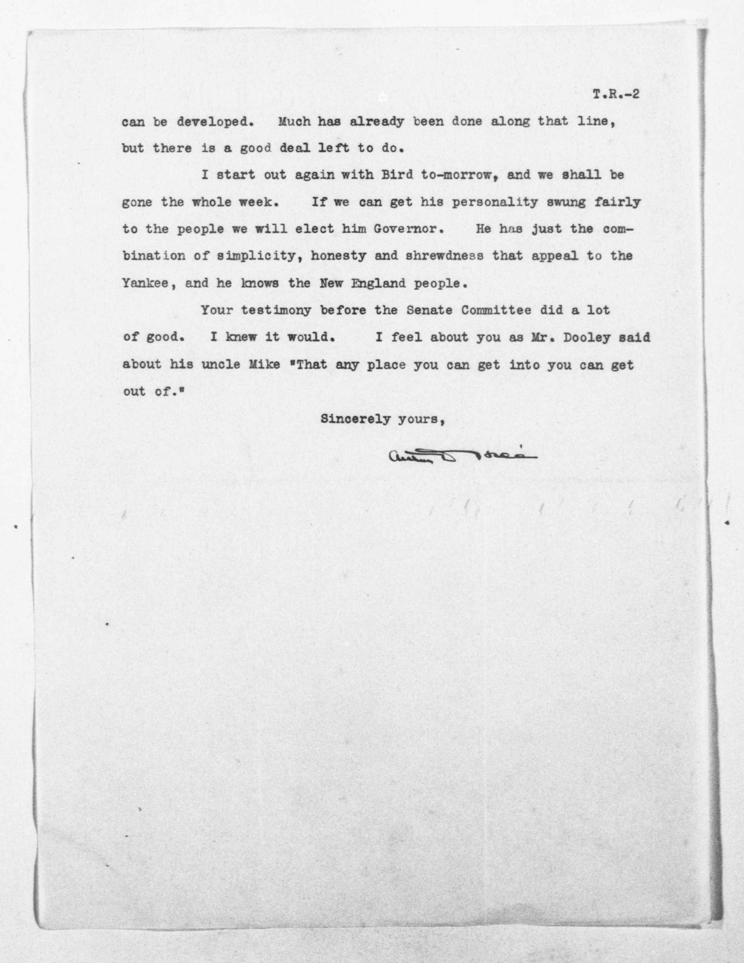 Scanned image of the current content page