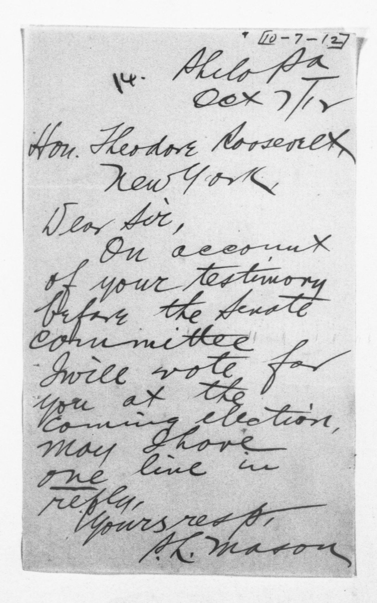 Scanned image of the current content page