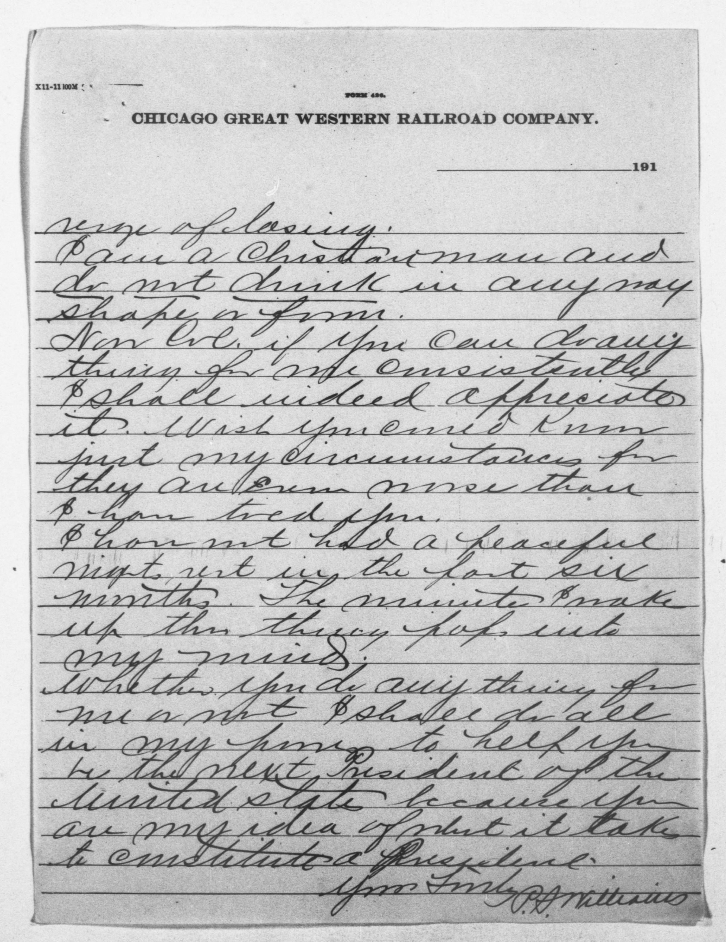 Scanned image of the current content page