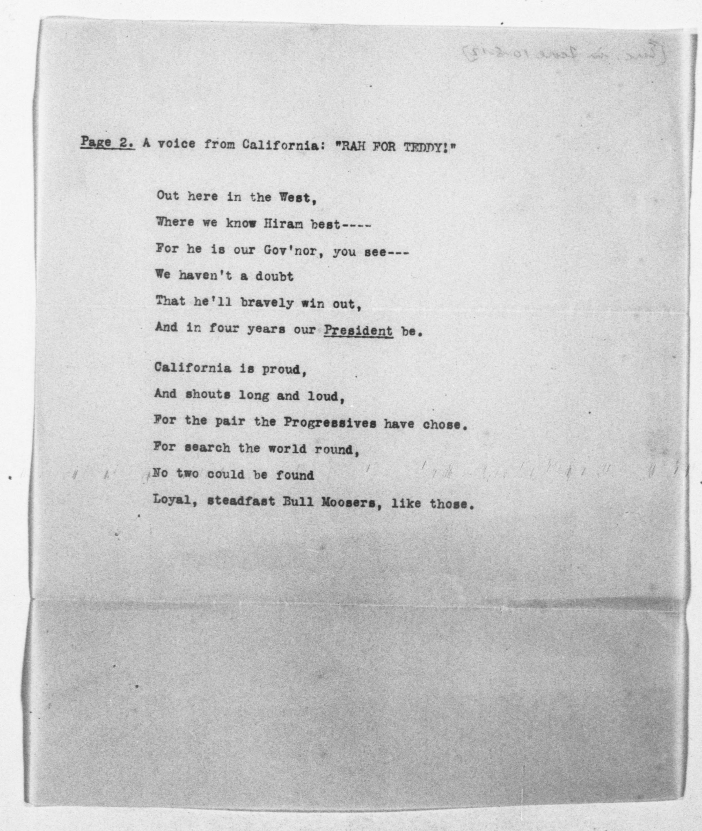 Scanned image of the current content page