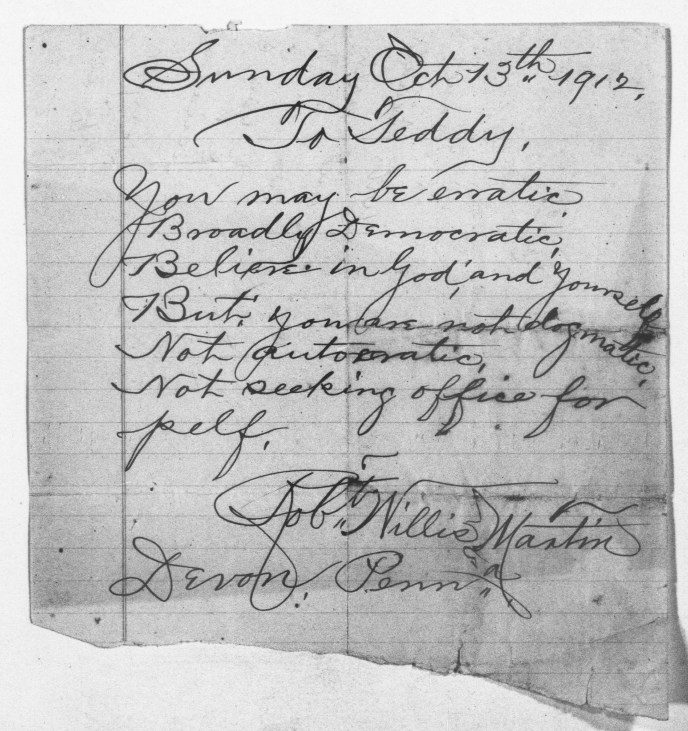 Scanned image of the current content page