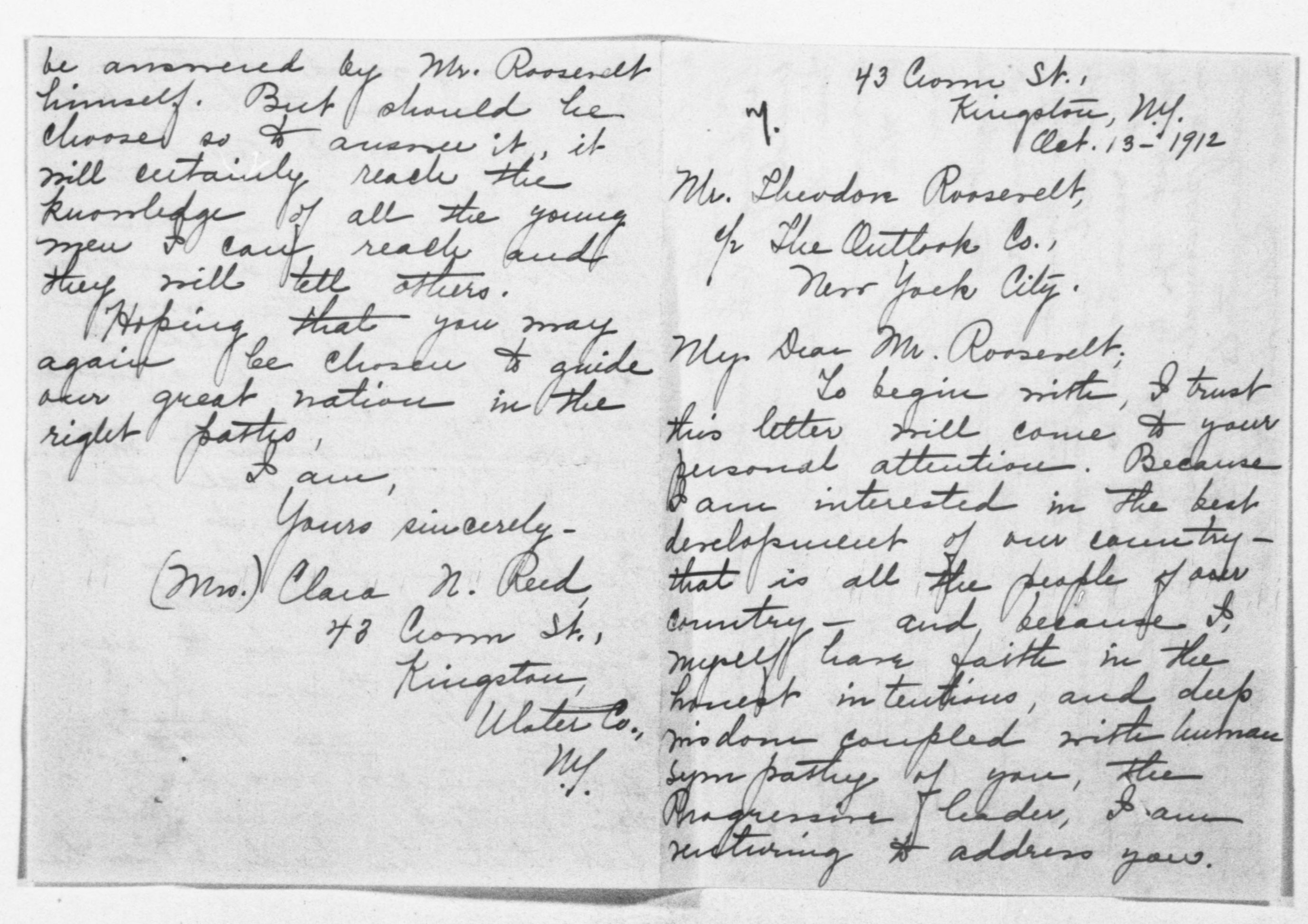 Scanned image of the current content page