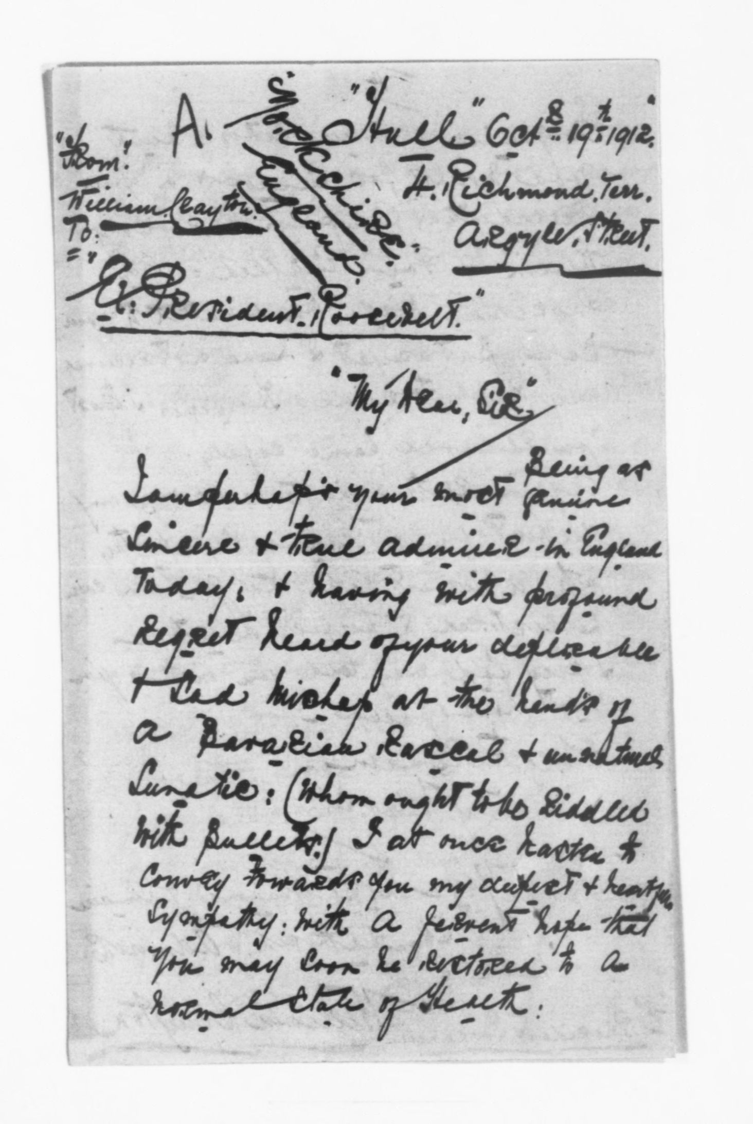 Scanned image of the current content page