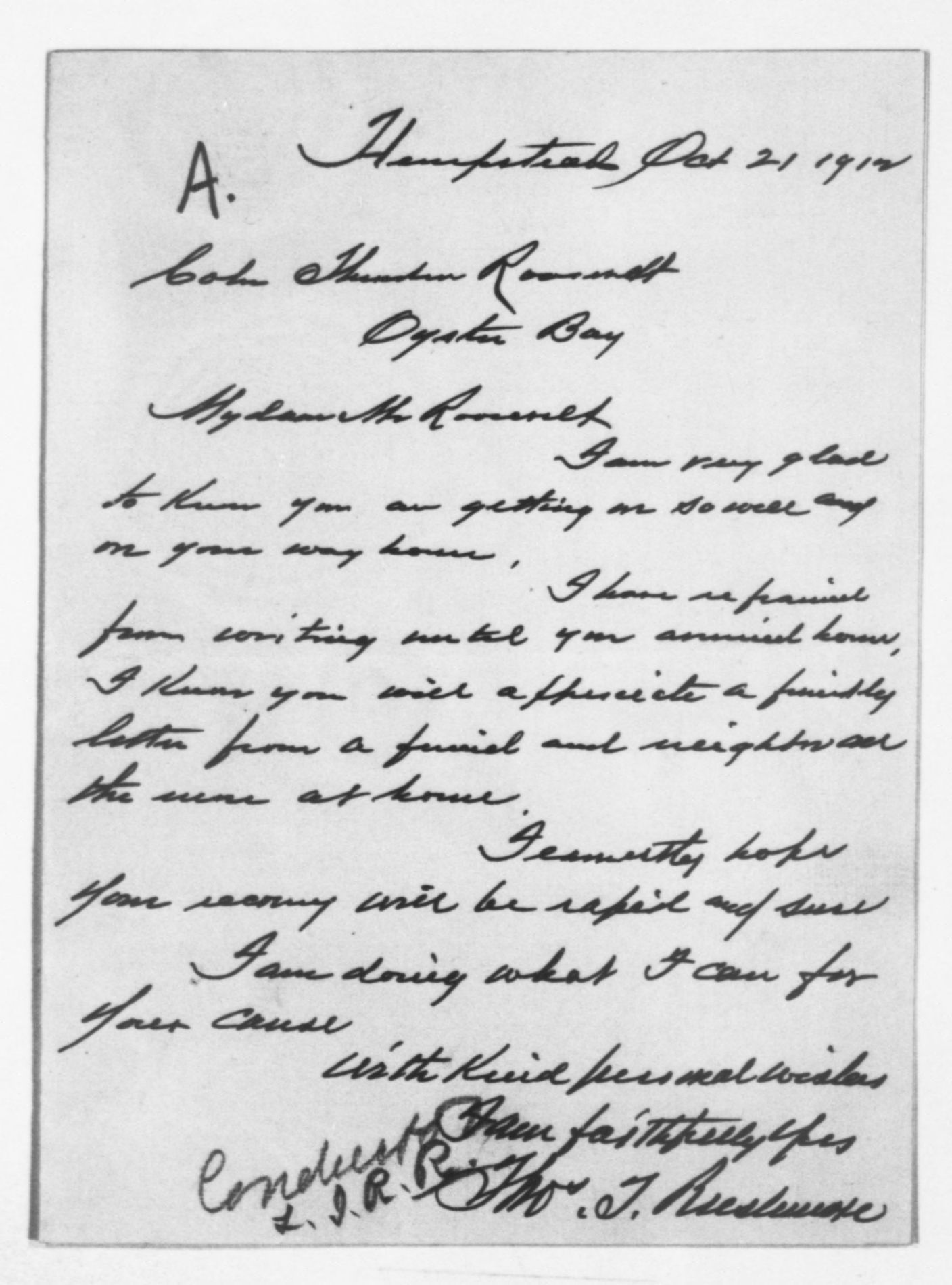 Scanned image of the current content page