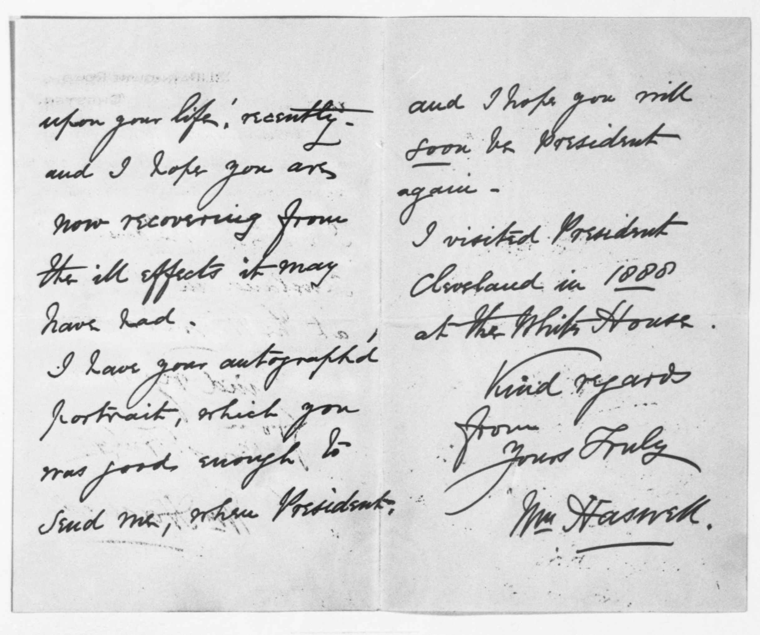 Scanned image of the current content page