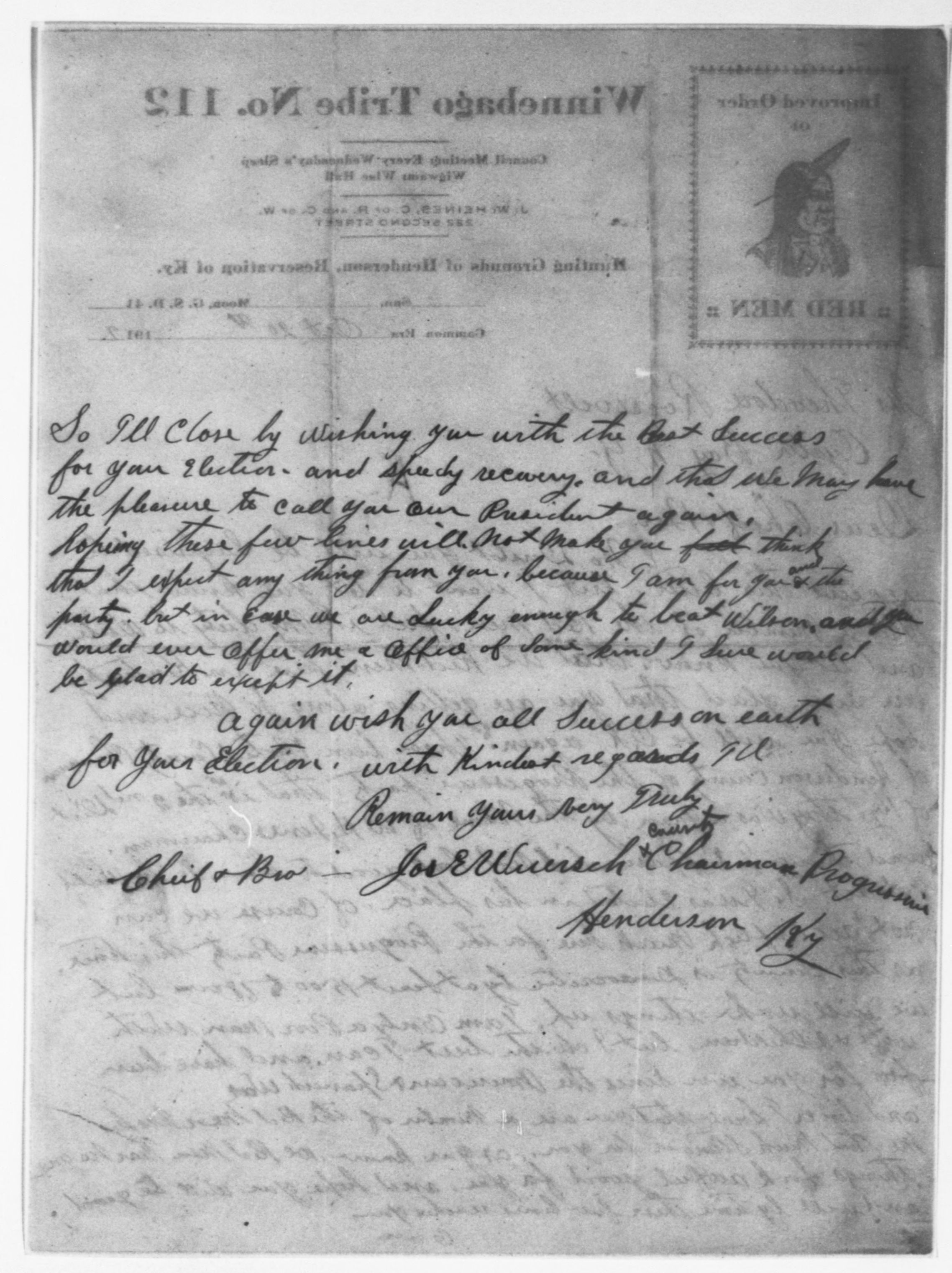 Scanned image of the current content page