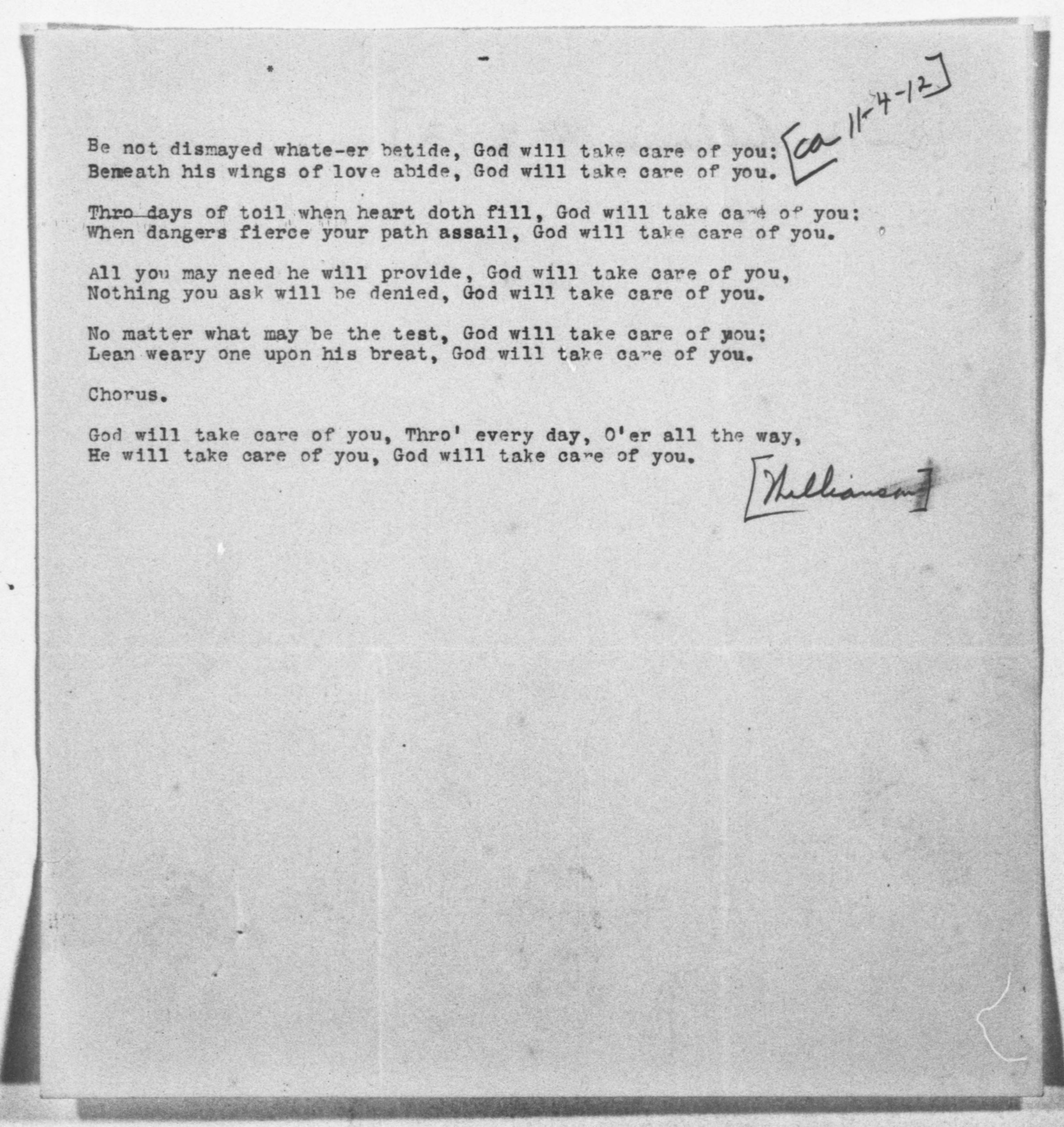 Scanned image of the current content page