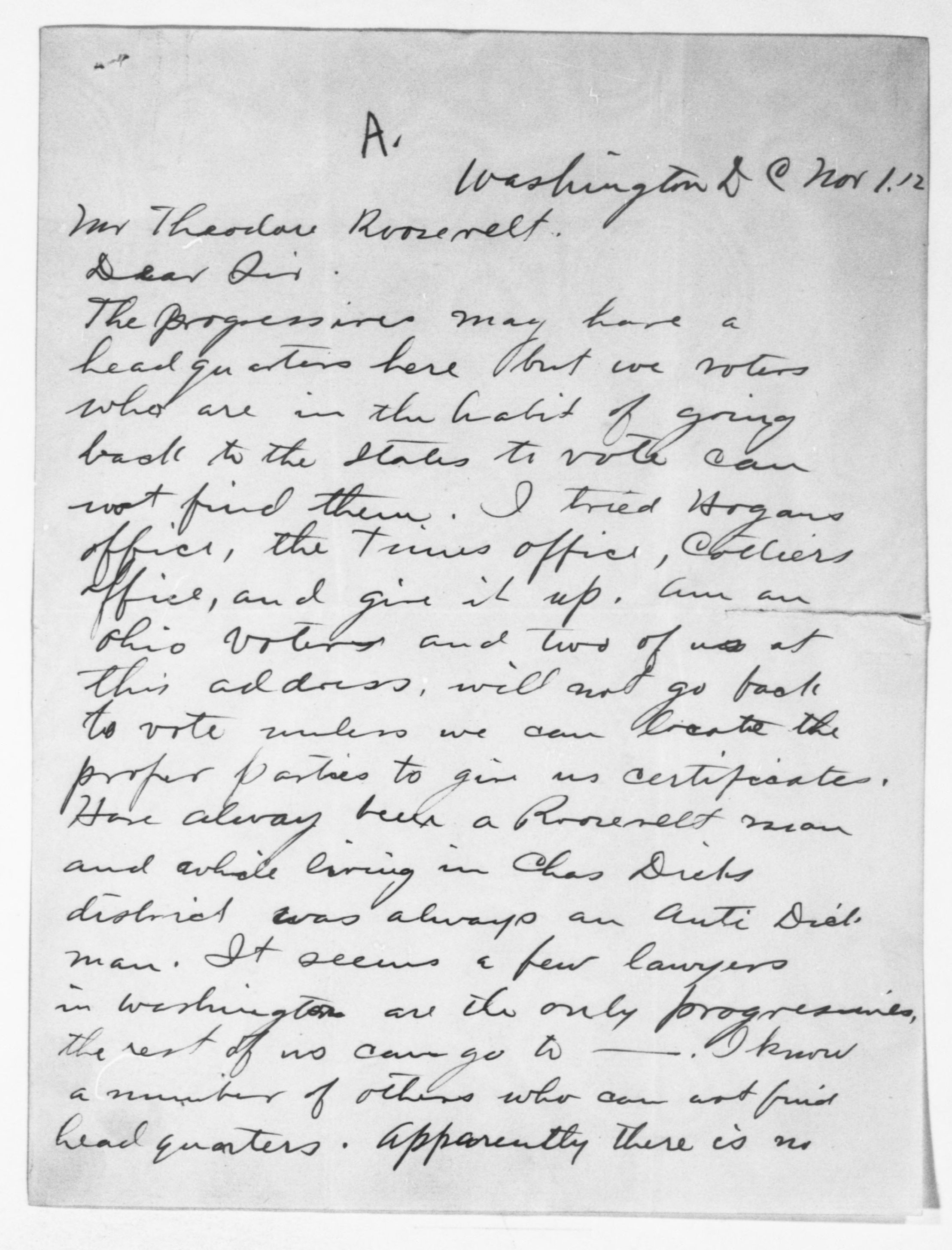 Scanned image of the current content page