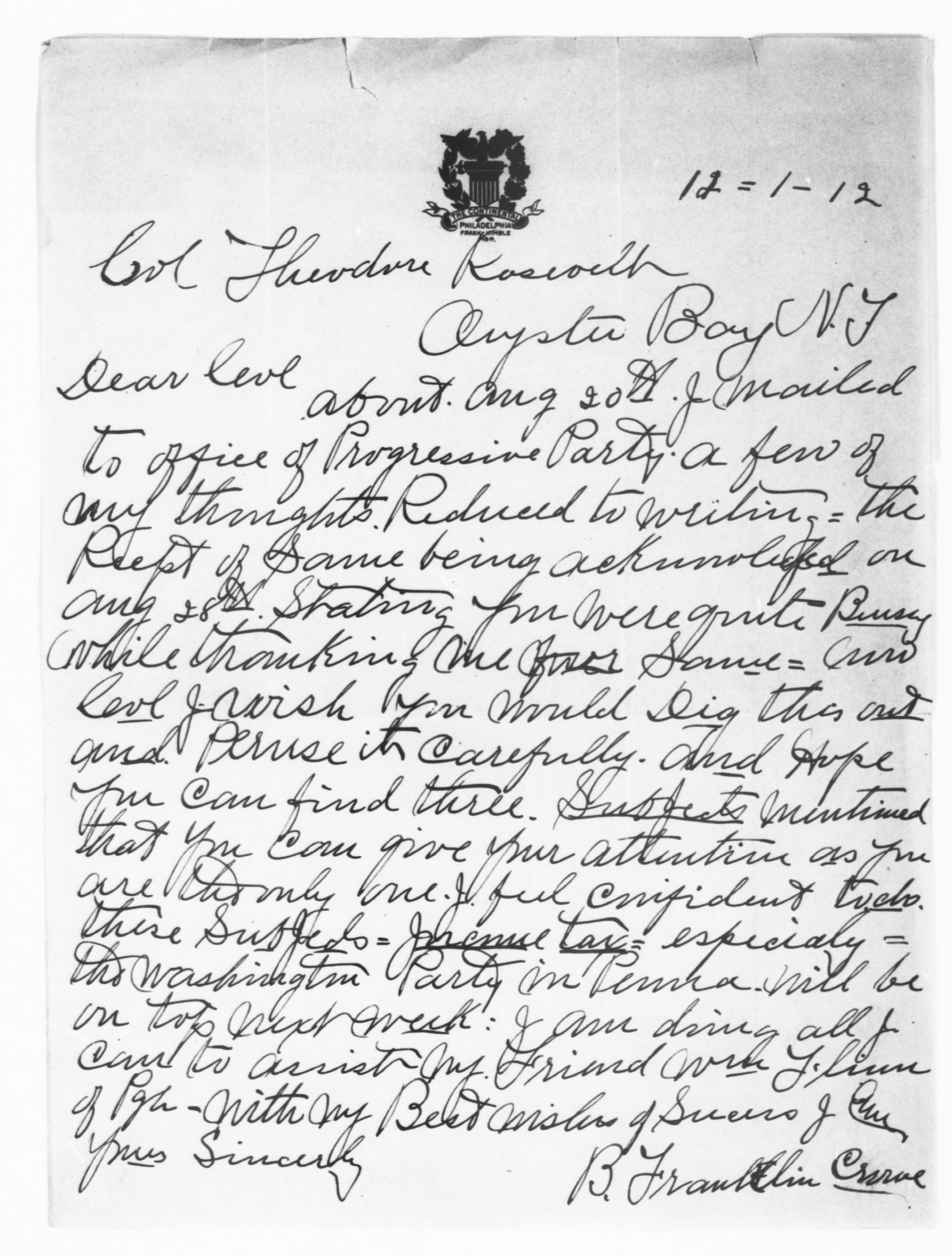 Scanned image of the current content page