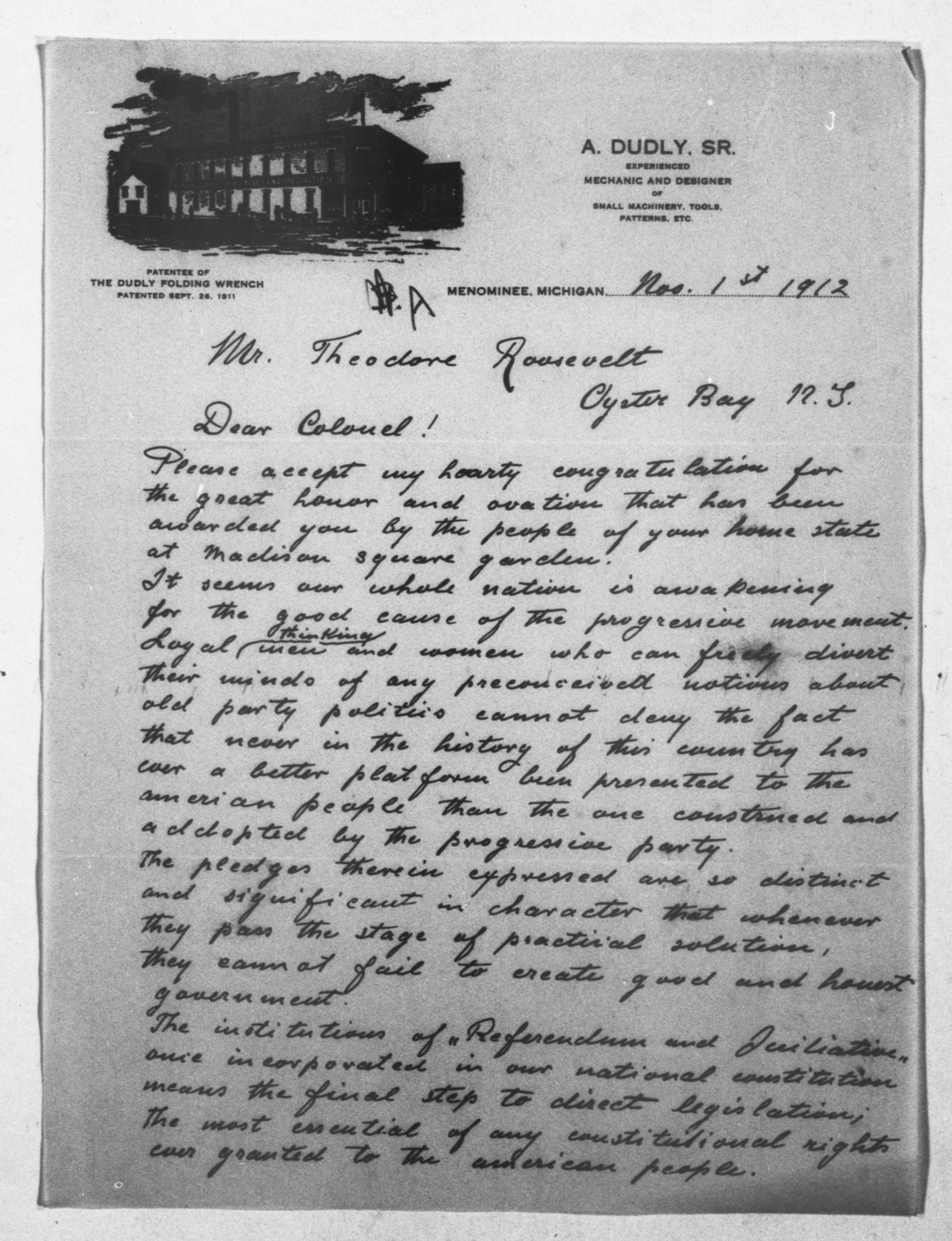 Scanned image of the current content page