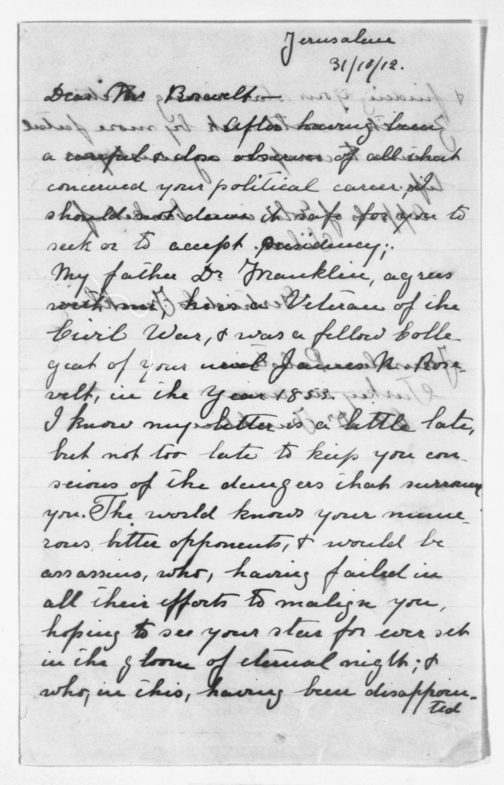 Scanned image of the current content page