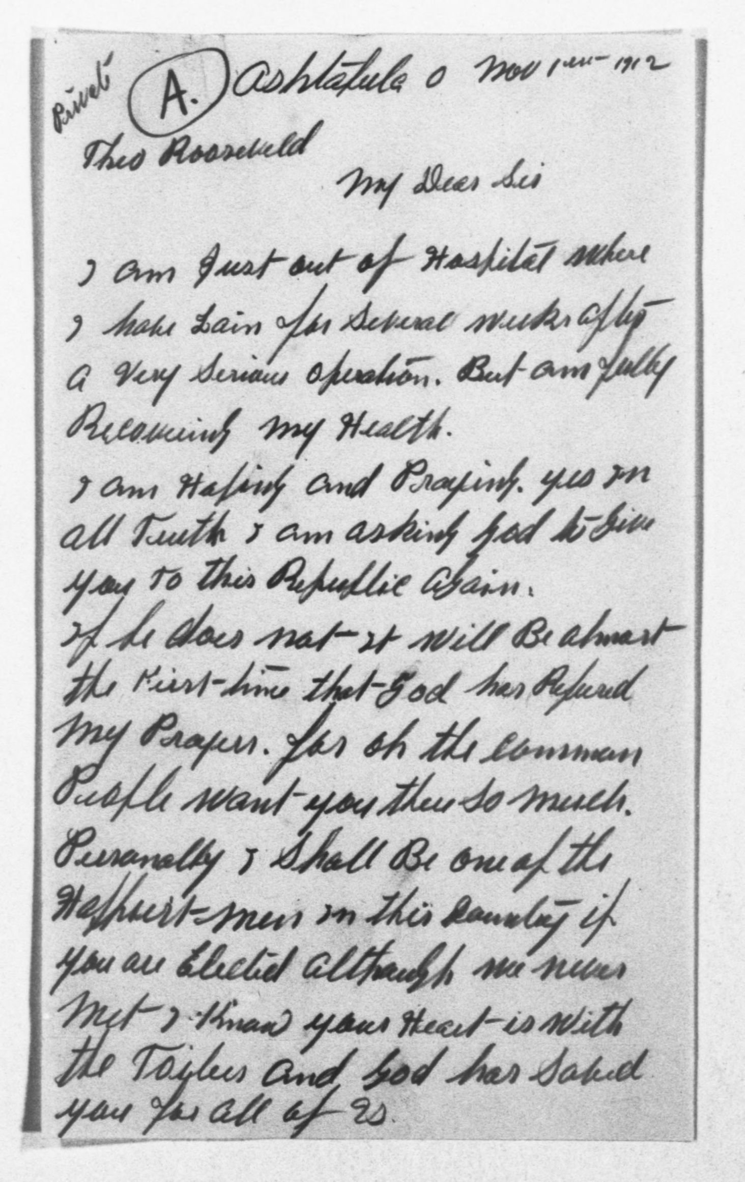 Scanned image of the current content page