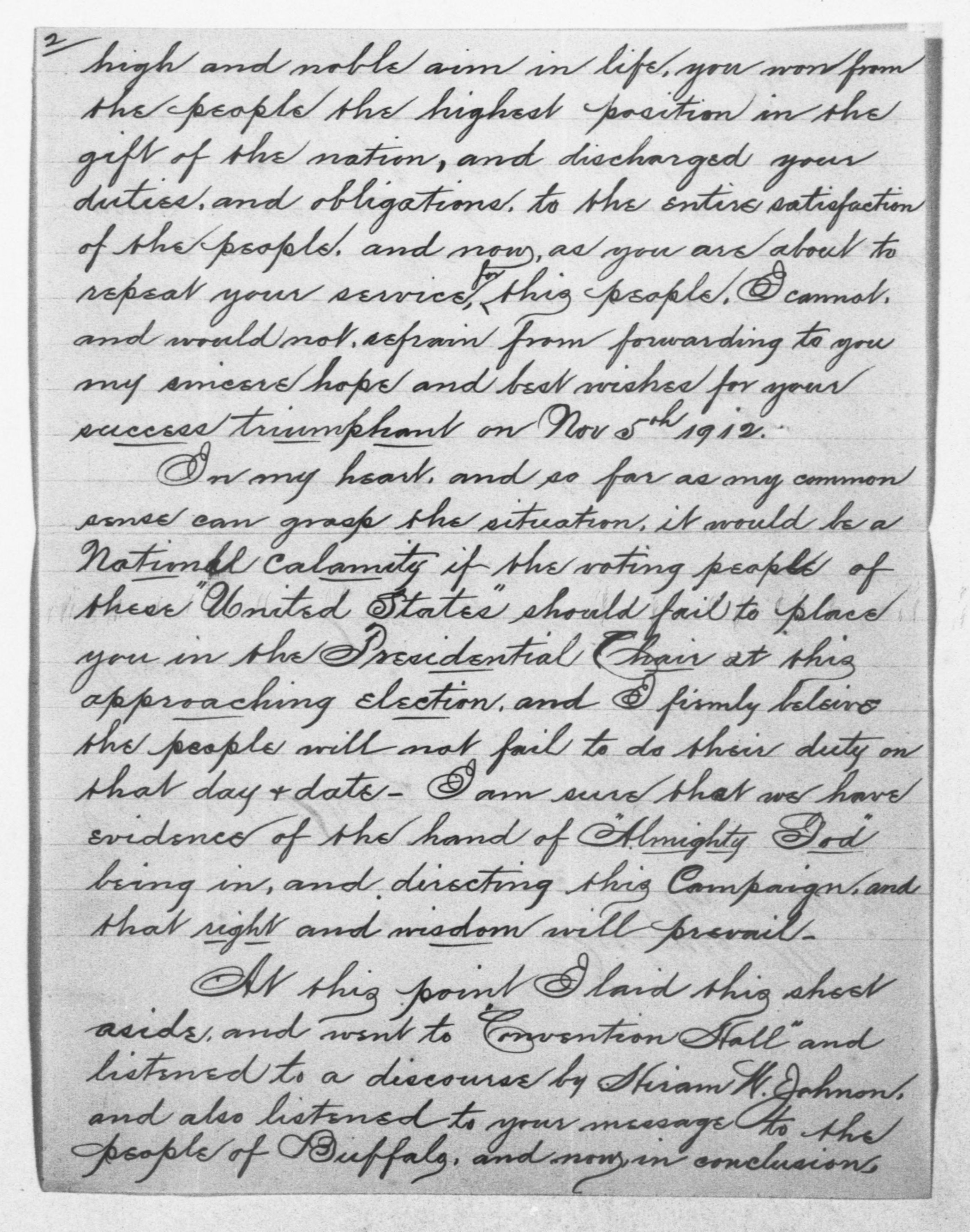 Scanned image of the current content page