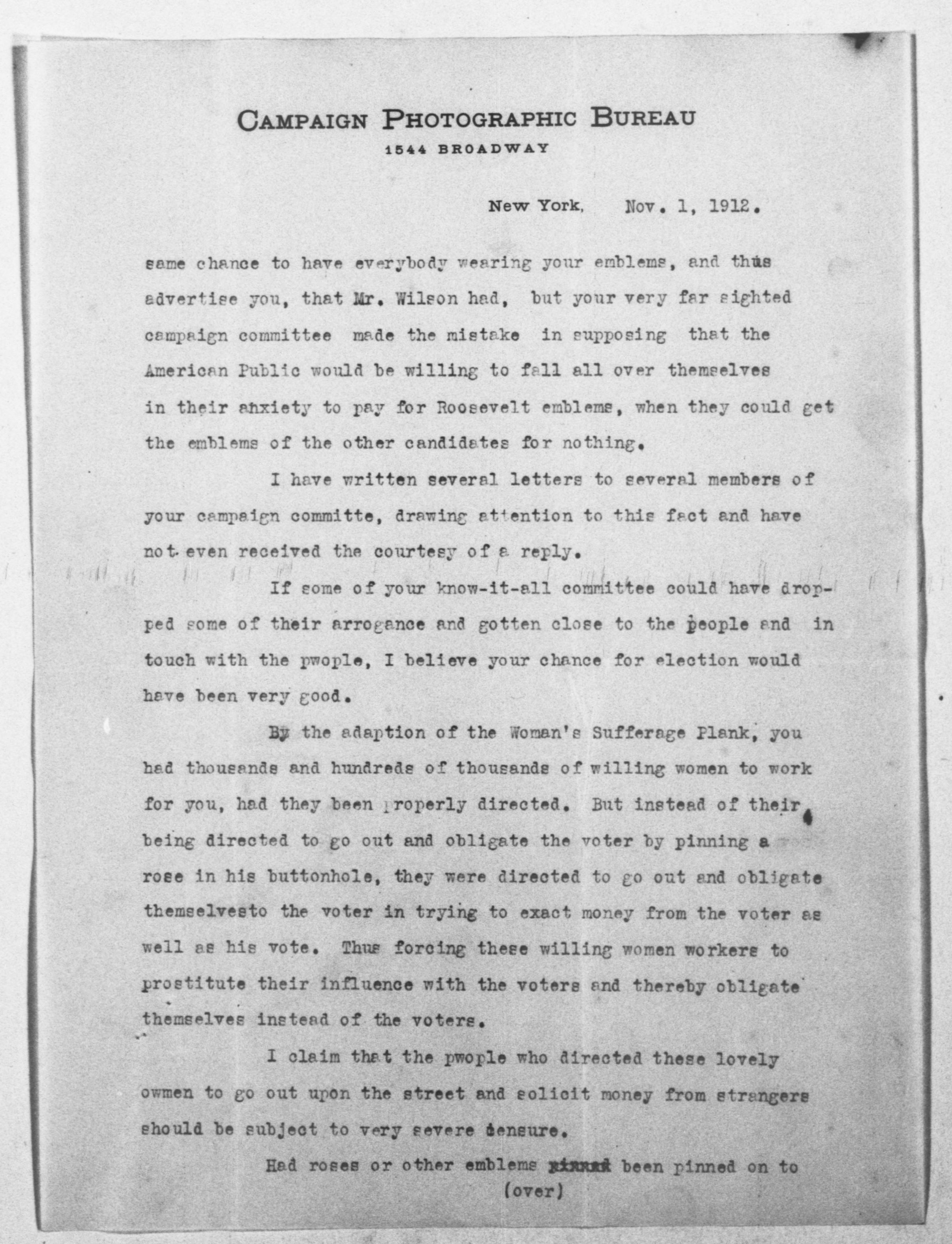 Scanned image of the current content page