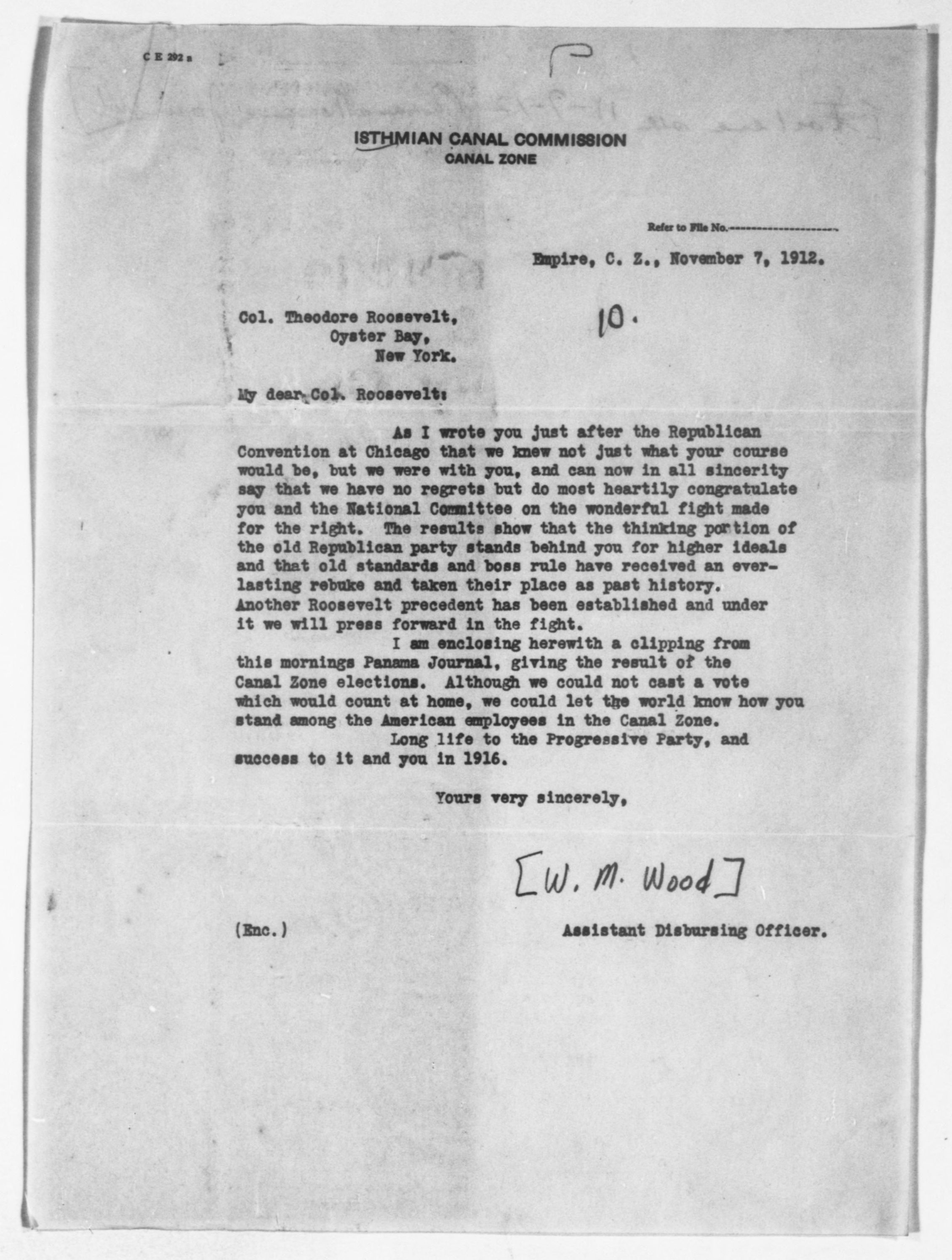 Scanned image of the current content page