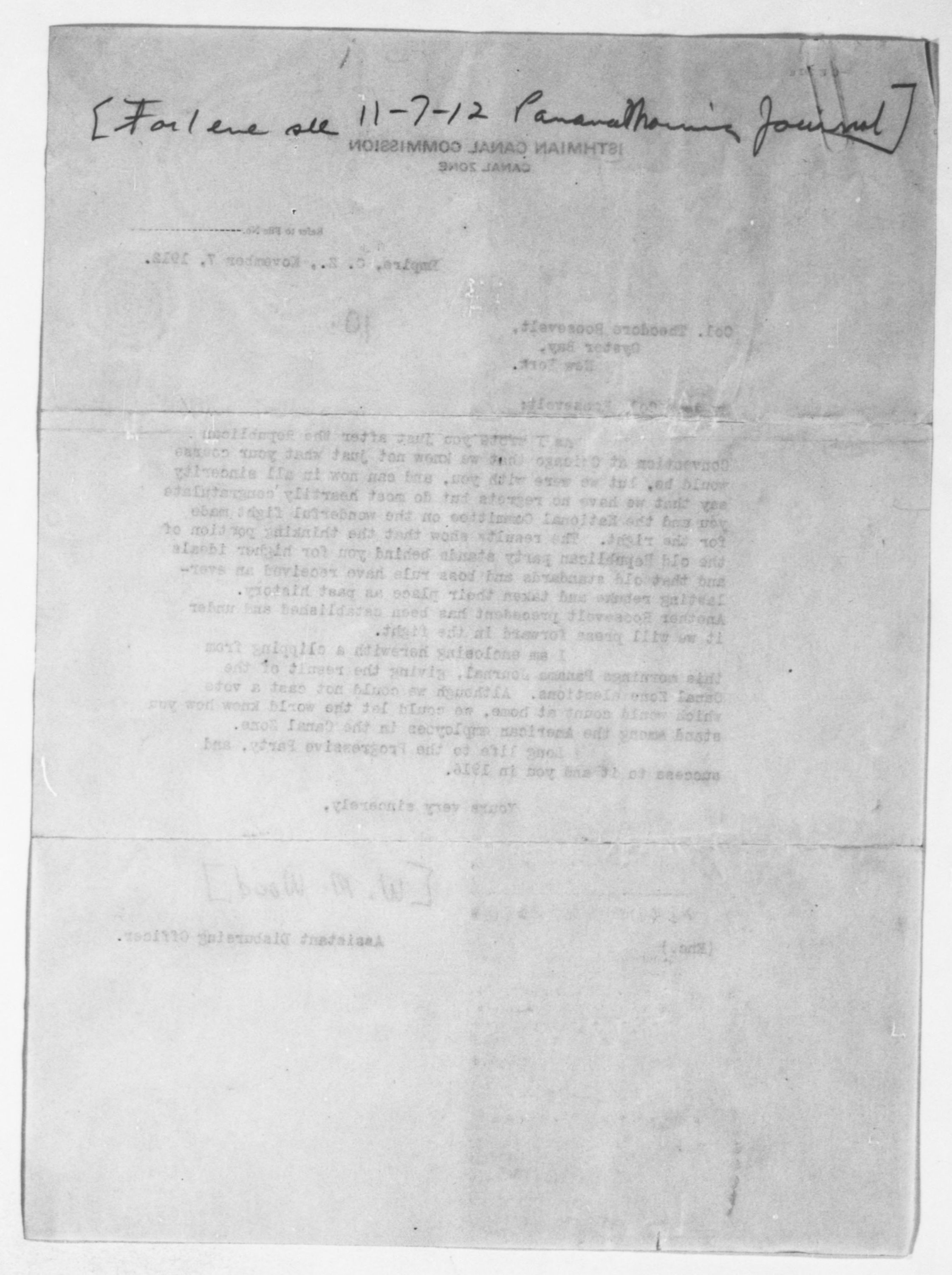 Scanned image of the current content page