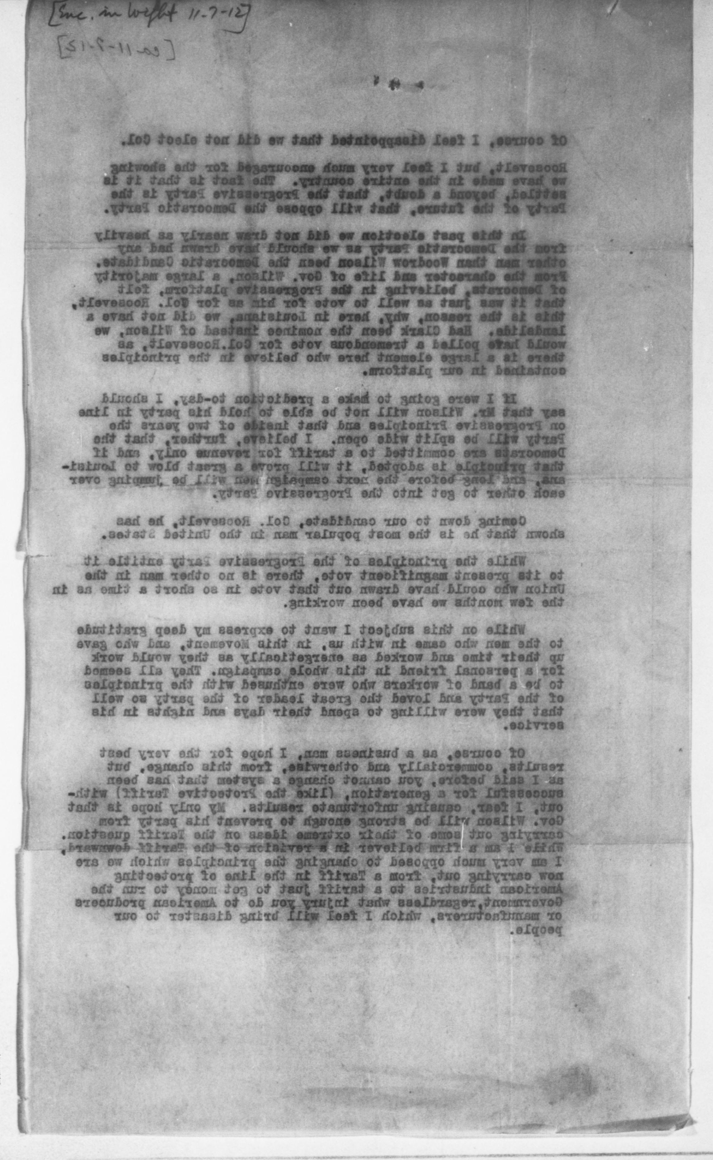 Scanned image of the current content page